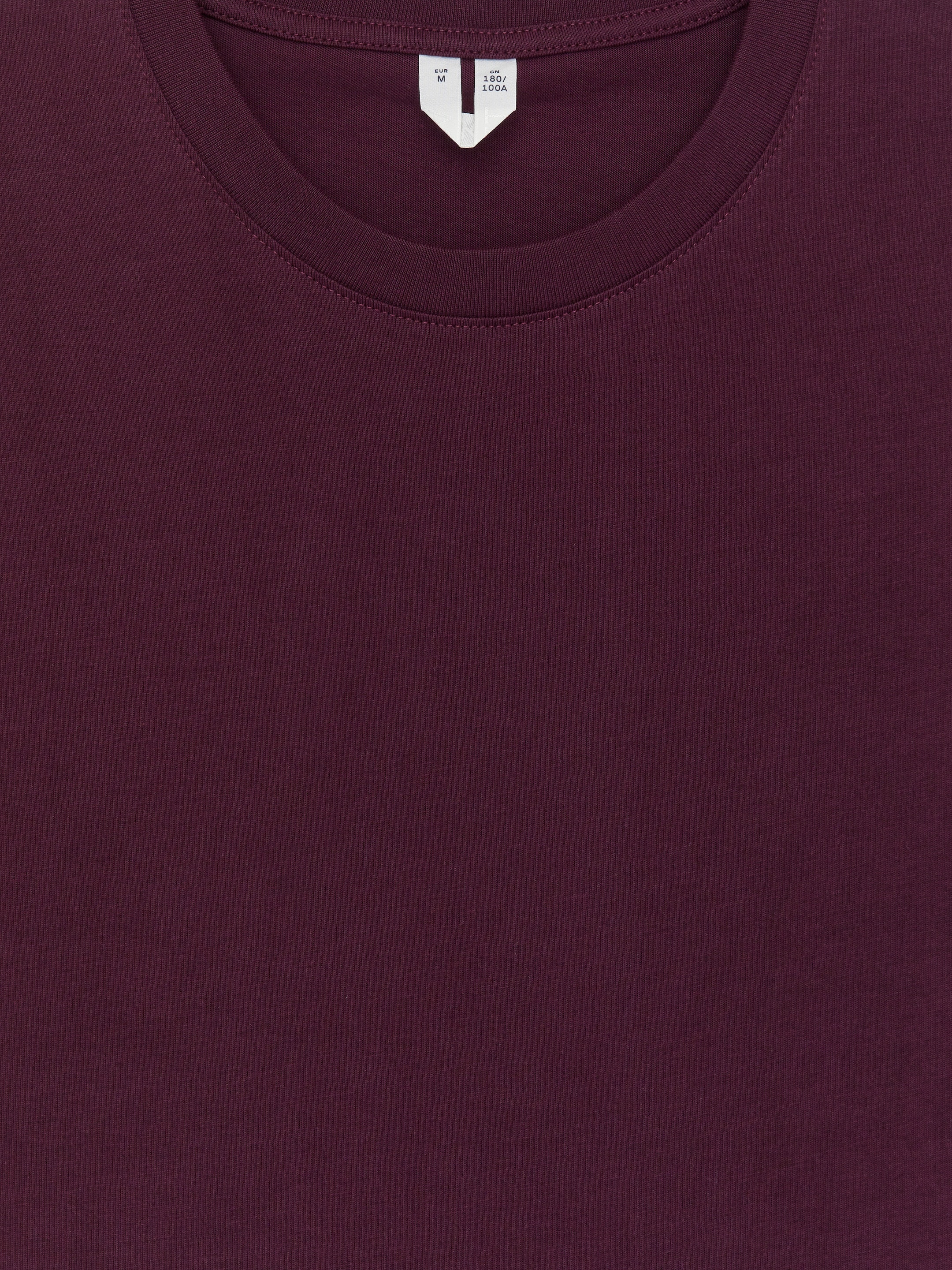 170 GSM Regular T-Shirt - Burgundy - Regular fit - Men - StillMedia/DescriptiveDetail - 1
