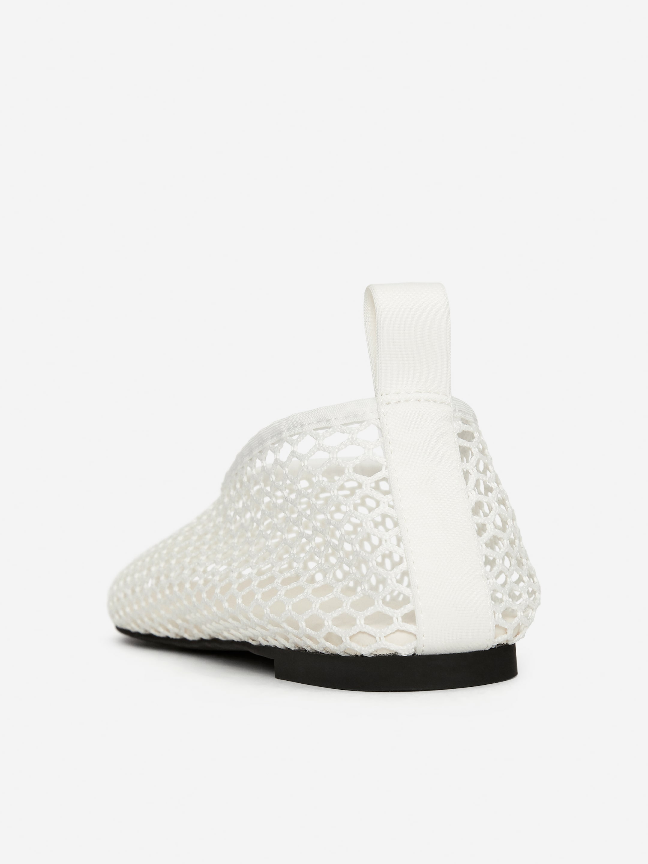 View larger image: Fishnet Ballet Flat - White - Ladies | H&M GB 6