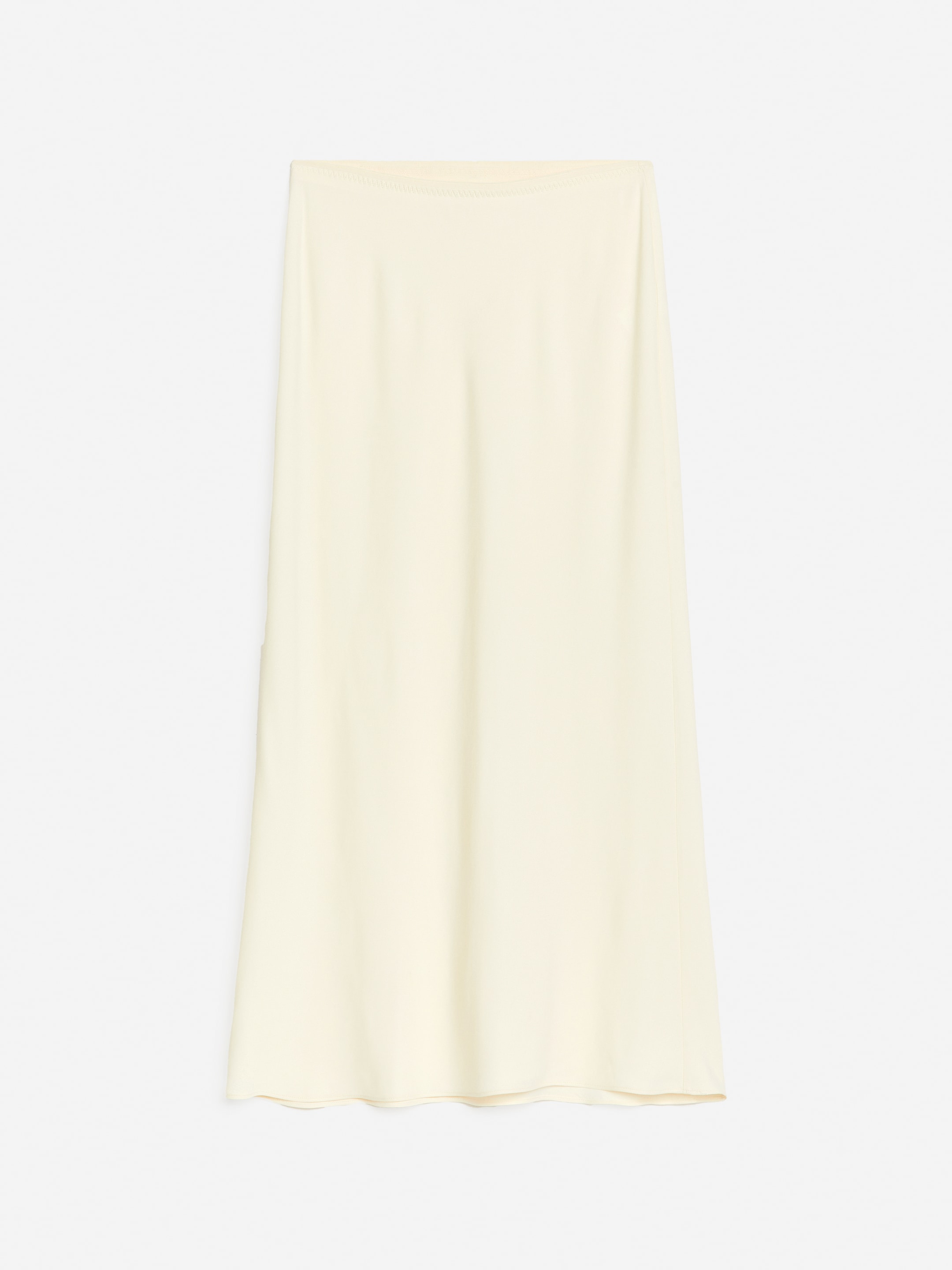 Ingrandisci l'immagine: Drape Maxi Skirt - Off White - DONNA | H&M CH 1