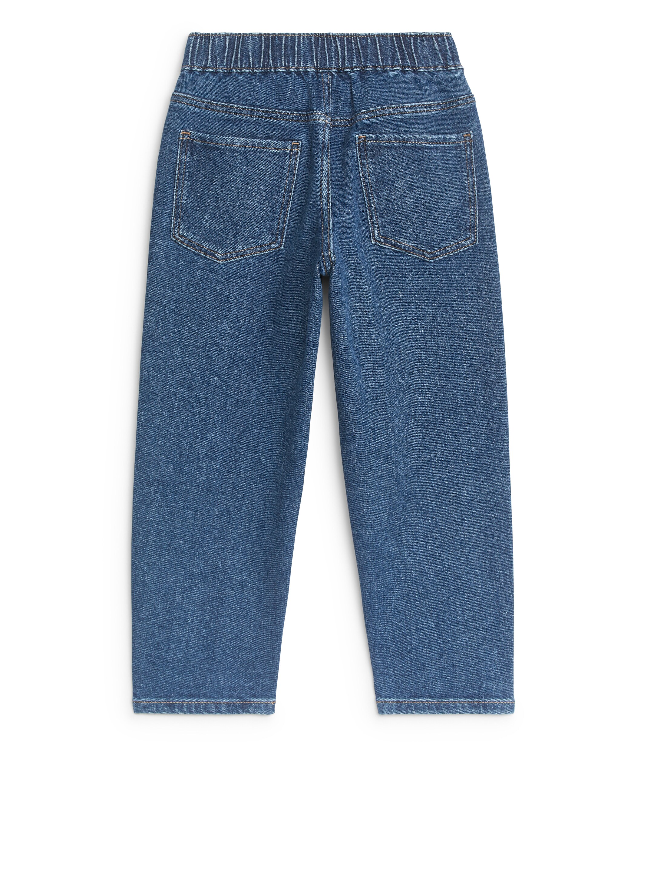 Se større billede: Pull-on denimbukser - Mellemblå - BØRN | H&M DK 2