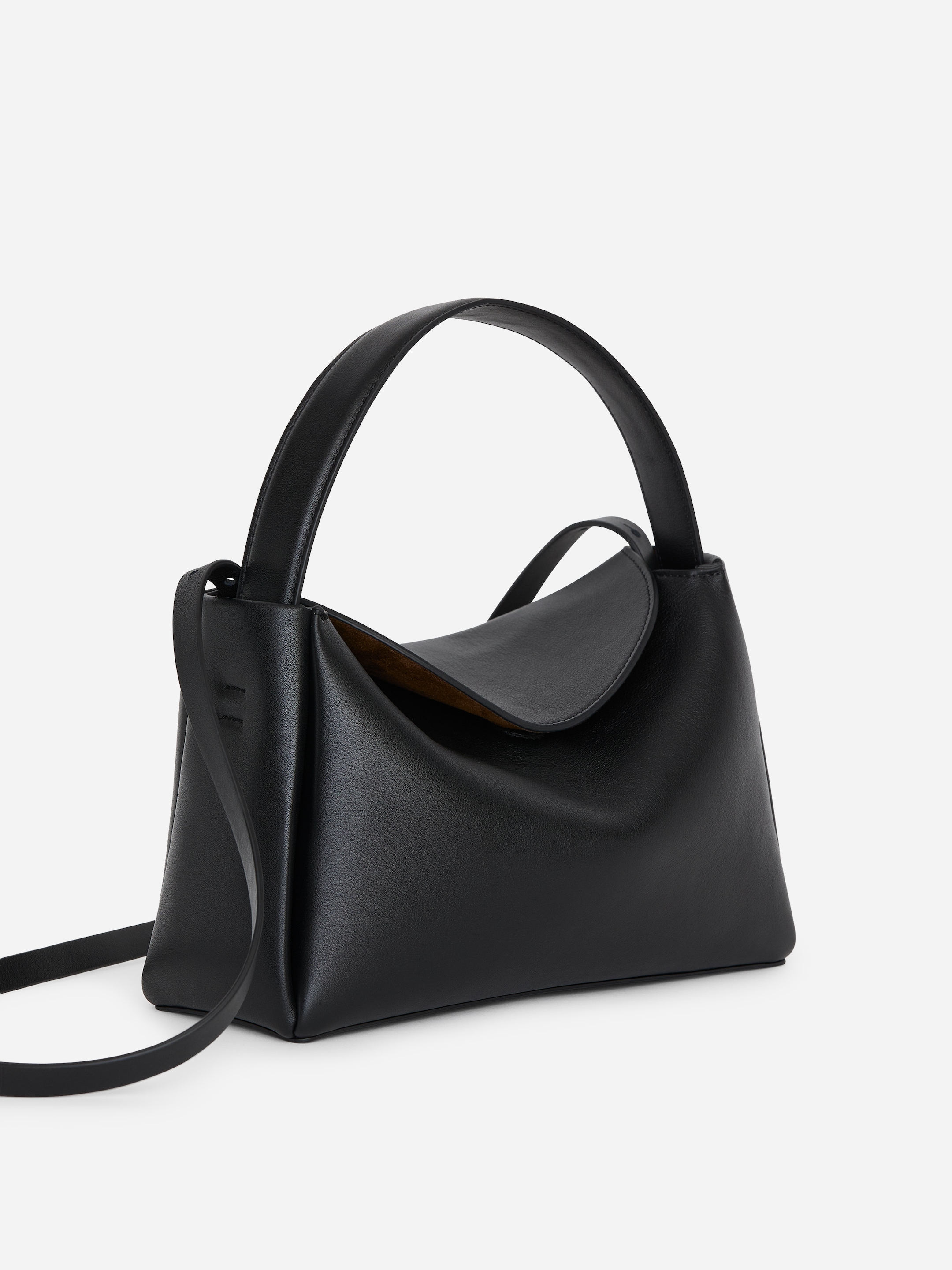 Borsa a spalla in pelle - Nero - women - StillMedia/DescriptiveStillLife - 6
