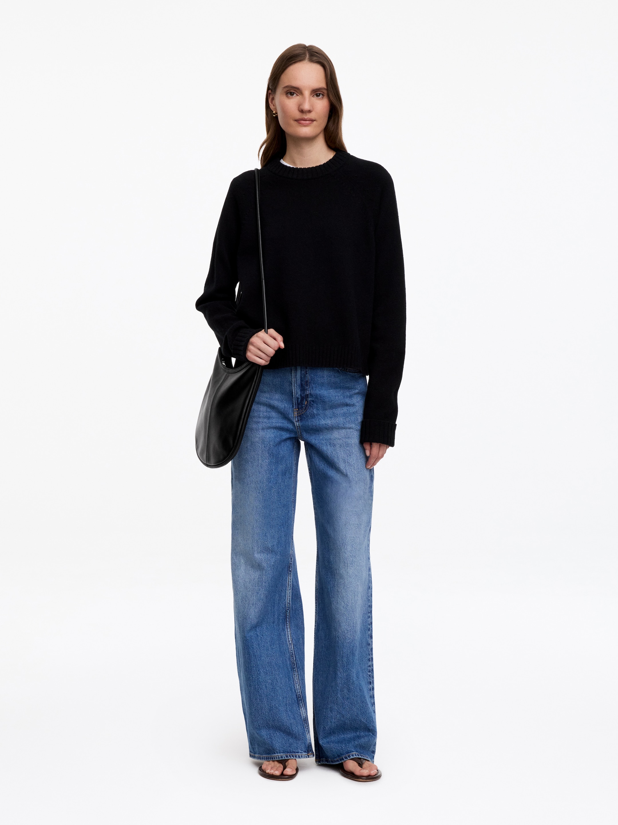 Crescent Crossbody Bag - Black - Women - StillMedia/Lookbook - 3