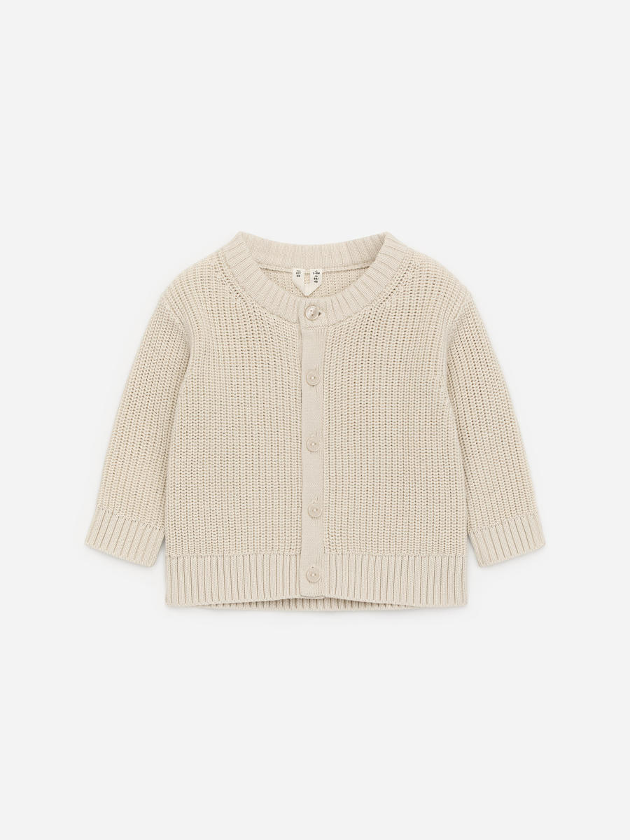 ARKET Kids   Cotton Cardigan White,  size 62/68