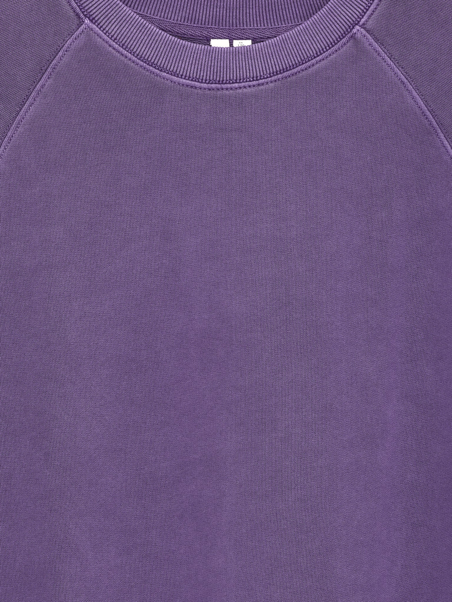 Sweat en éponge - Violet/Gris chiné/Noir/Rose/Bleu/Vert/Bleu foncé/Mauve - 2