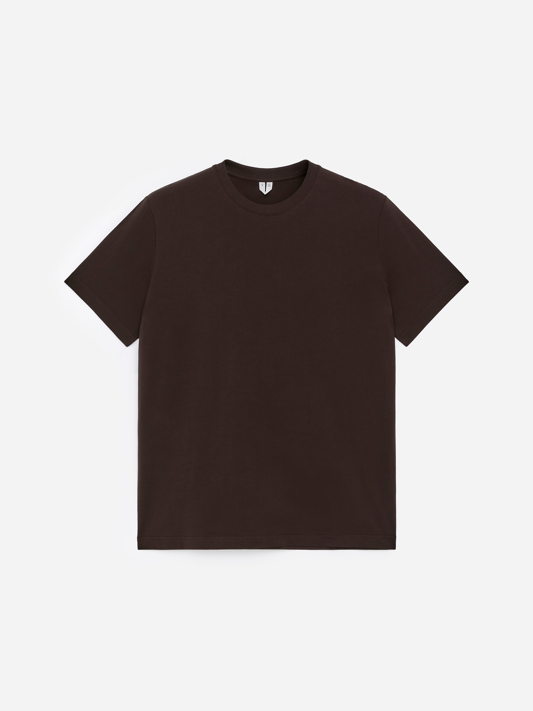 Camiseta regular fit de 170 GSM - Marrón oscuro/Azul empolvado/Gris jaspeado/Negro/Azul oscuro/Blanco