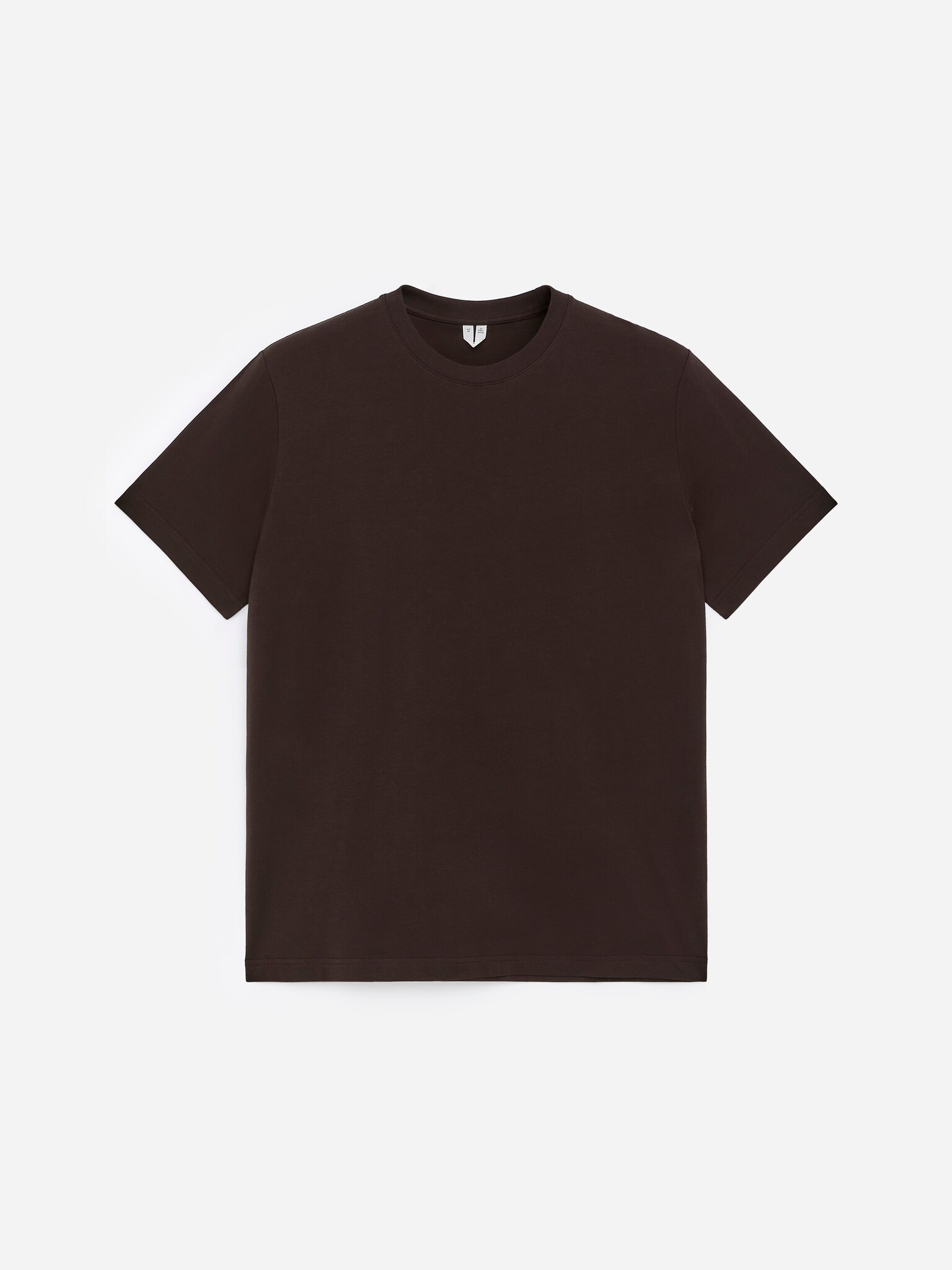 T-shirt classique 170 GSM - Marron foncé/Bleu poudré/Noir/Gris chiné/Bleu foncé/Blanc - 2