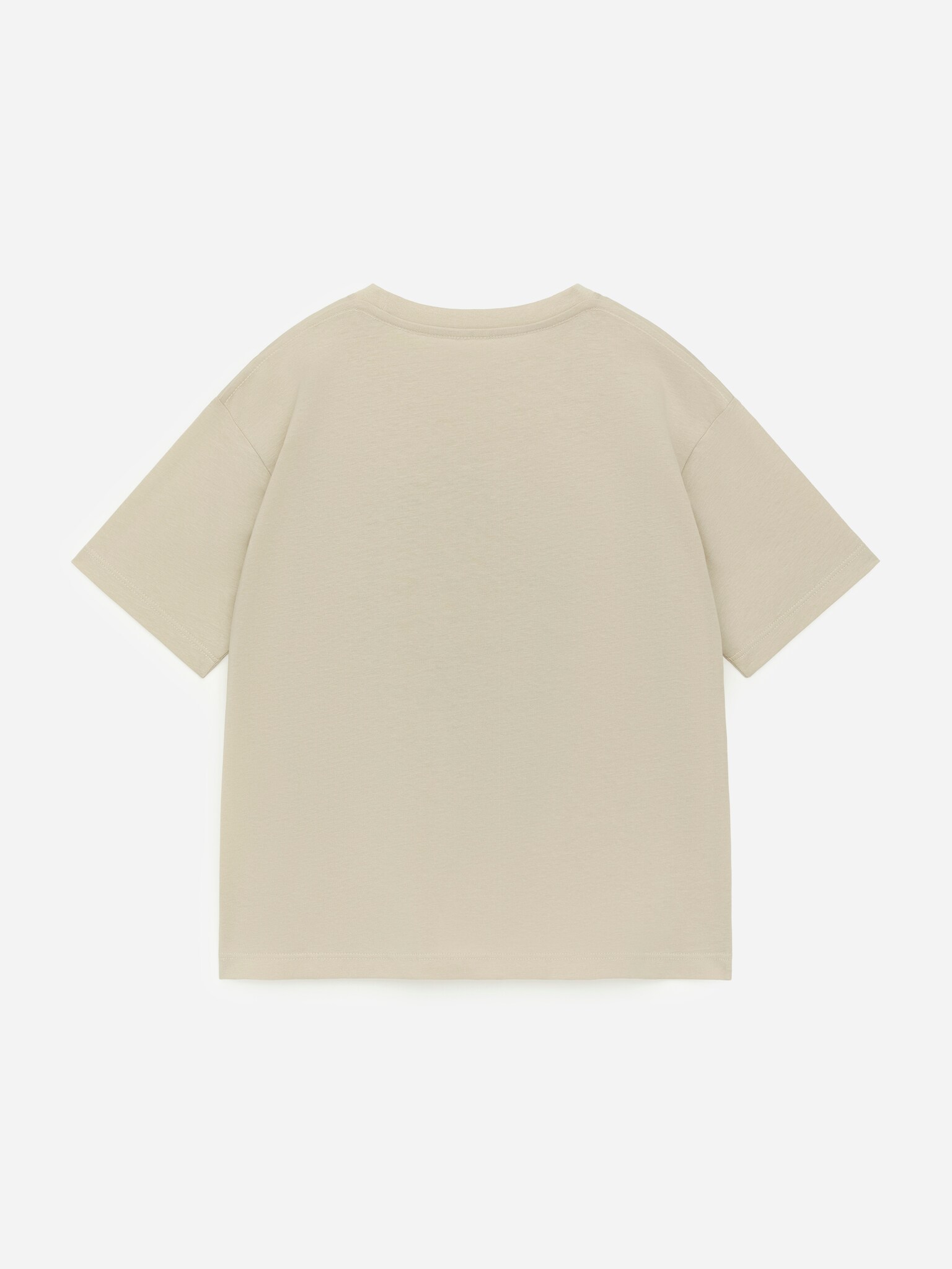 T-shirt oversize - Beige/Animaux sauvages/Gris chiné/Imprimé chien - 2