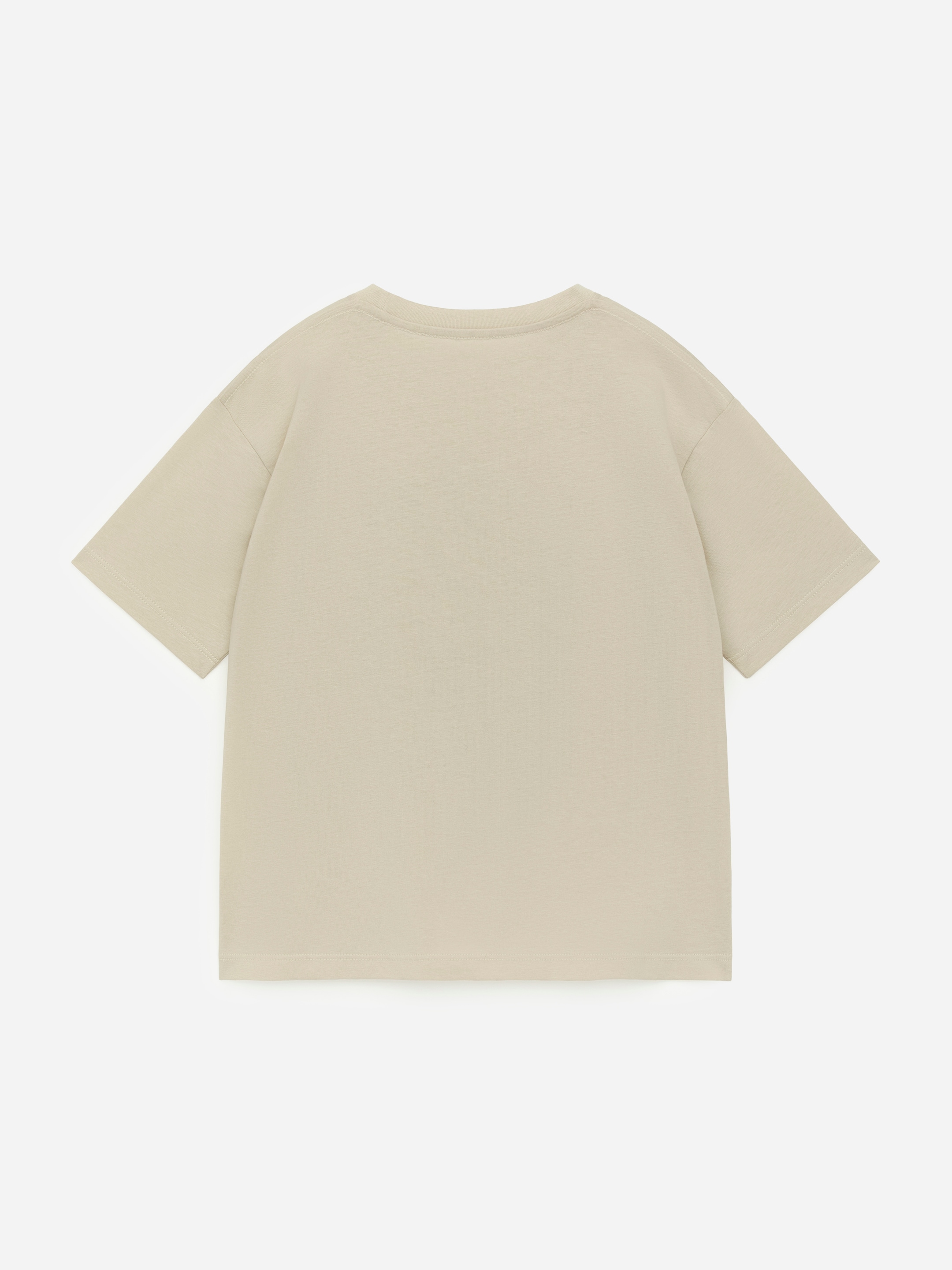 Oversized t-shirt - Beige/vilda djur - Relaxed fit - Children - StillMedia/DescriptiveStillLife - 1