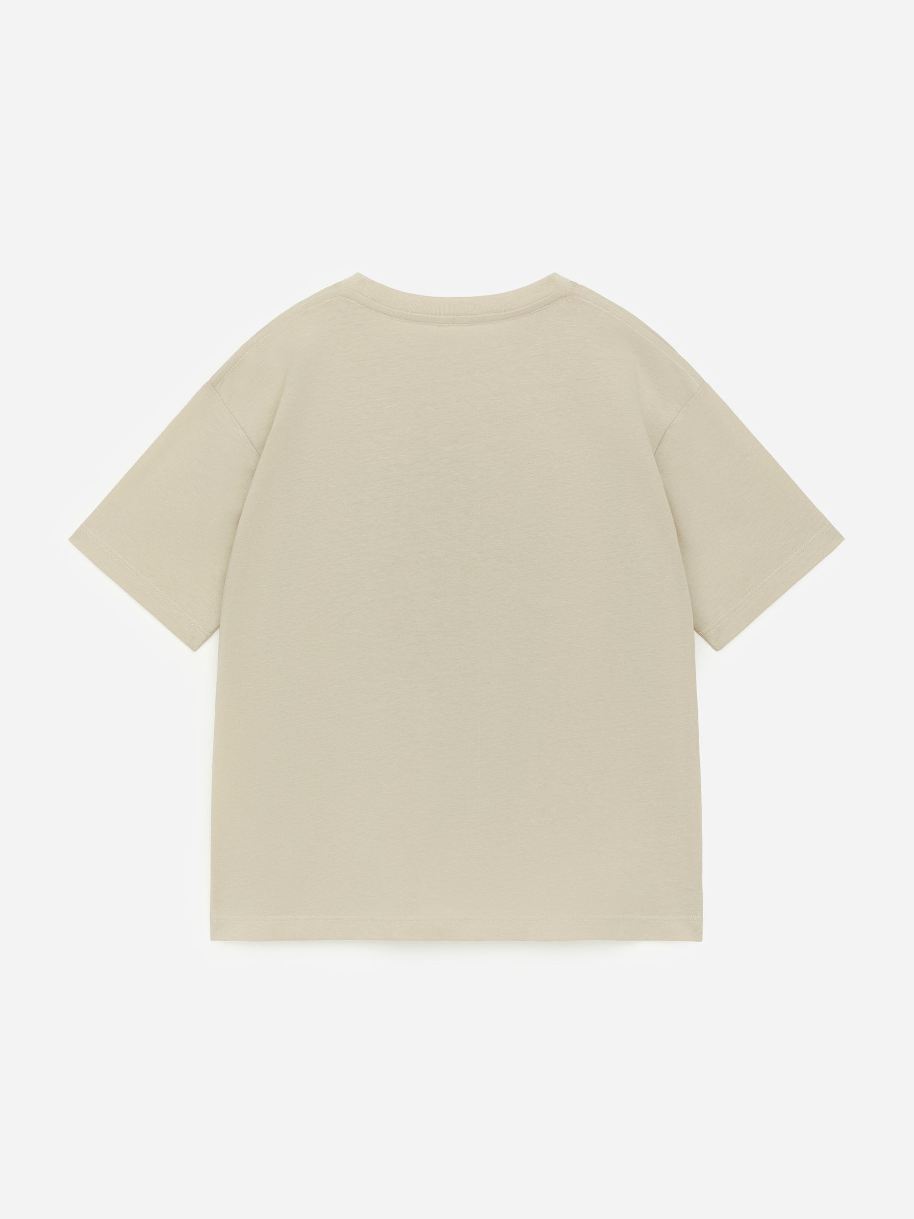 Oversized T-Shirt - Beige/Wild Animals - Relaxed fit - Children - StillMedia/DescriptiveStillLife - 1