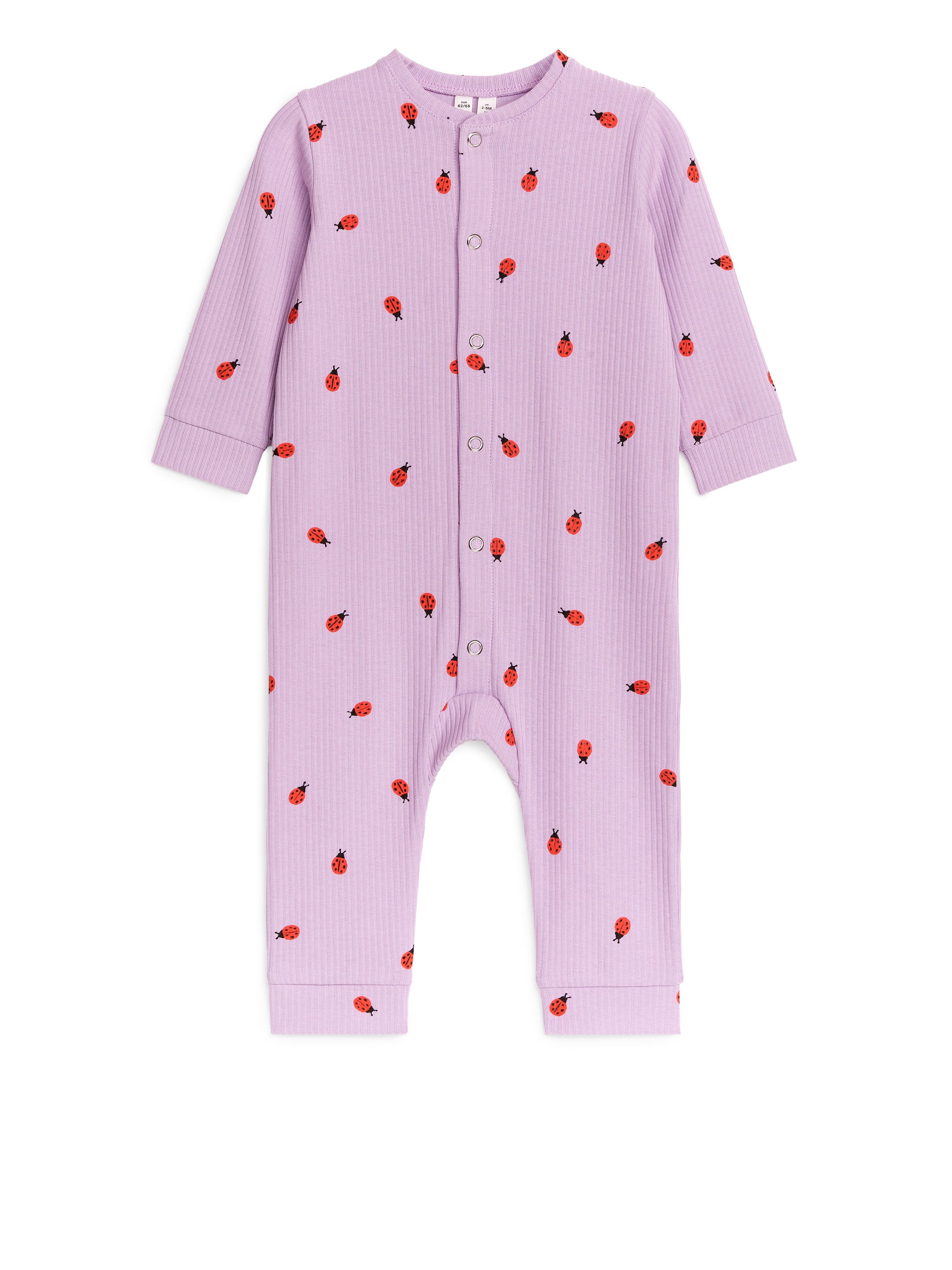 Strampler aus geripptem Jersey - Flieder/Marienkäfer - Regular Fit - Kinder - StillMedia/DescriptiveStillLife - 2
