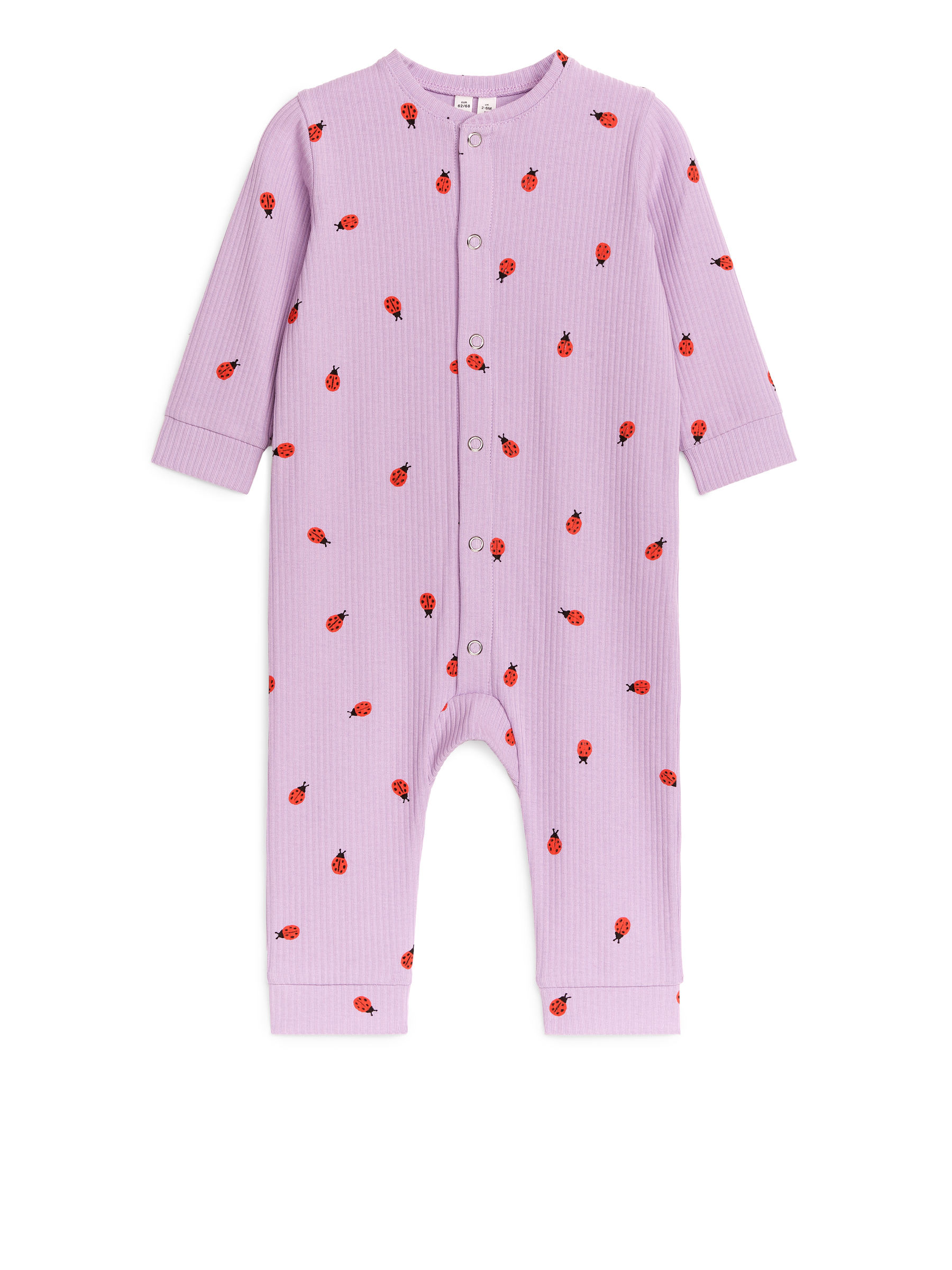 Strampler aus geripptem Jersey - Flieder/Marienkäfer - Regular Fit - Kinder - StillMedia/DescriptiveStillLife - 2