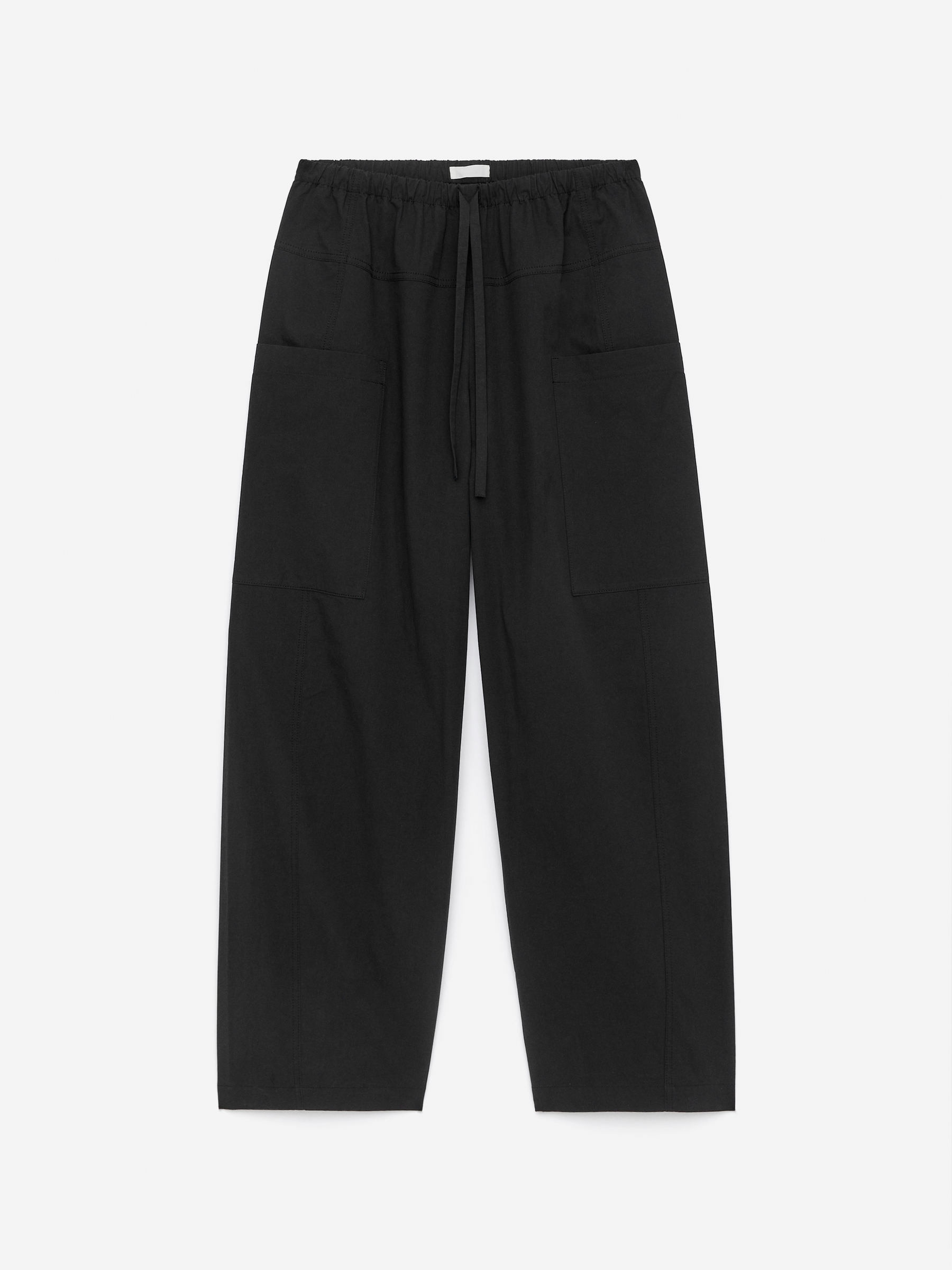 Barrel-Leg Trousers-#272627-15877