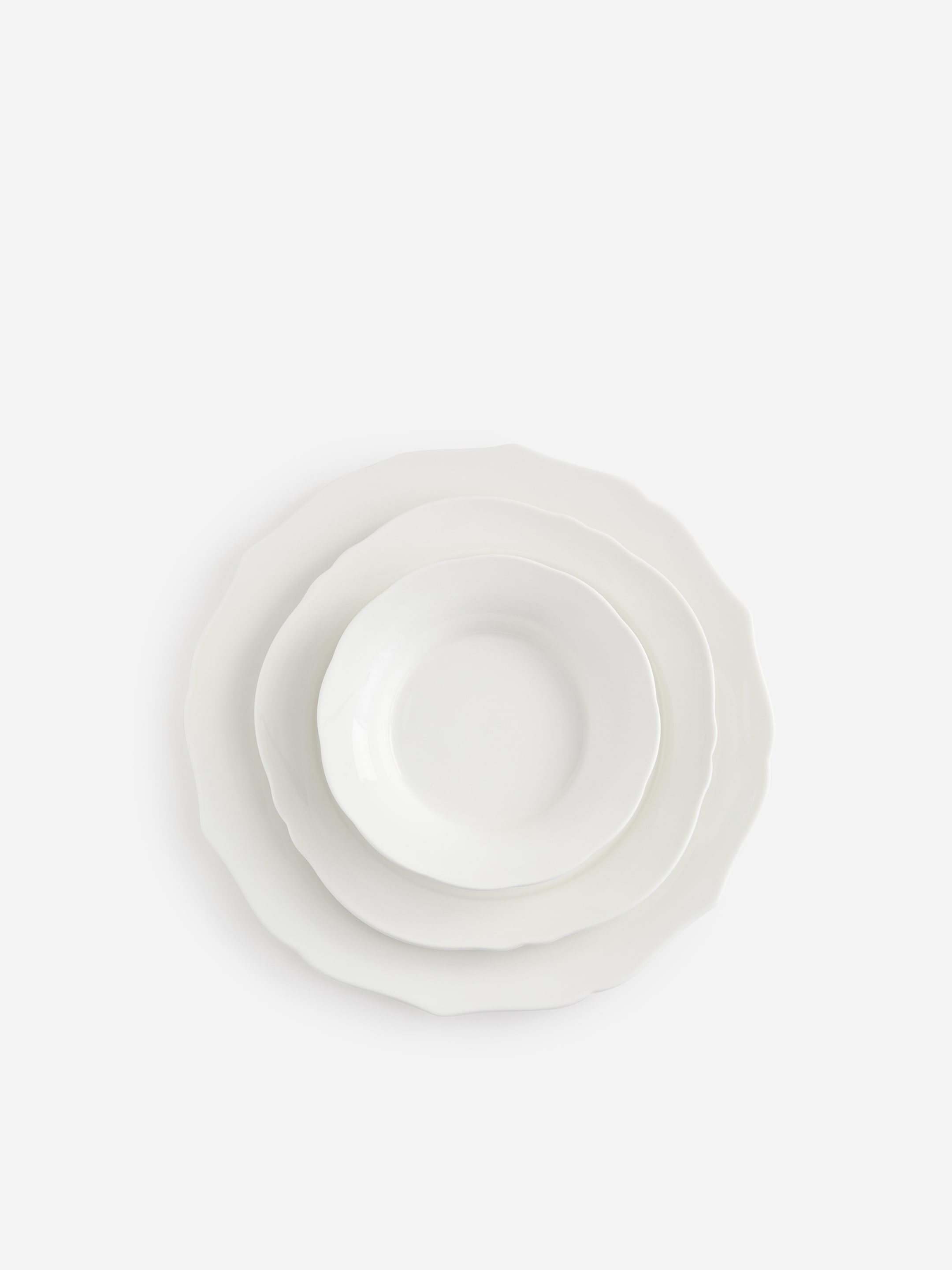 Set da 4 piatti fondi piccoli Serax da 15 cm - Bianco - homeware - StillMedia/DescriptiveStillLife - 1