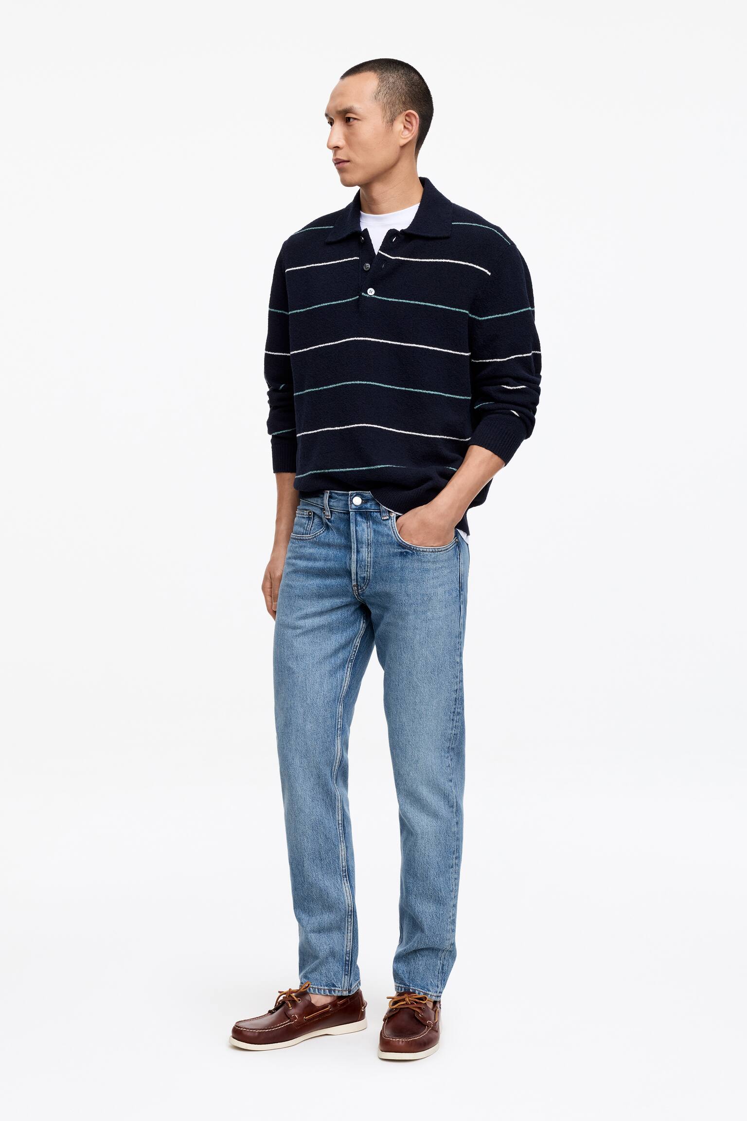 PARK vanlige rette jeans - Blå/Mørkeblå/Lyseblå/Lyseblå/Svart/grå/Svart/Mørkegrå/Mellomblå/Mørkeblå - 6