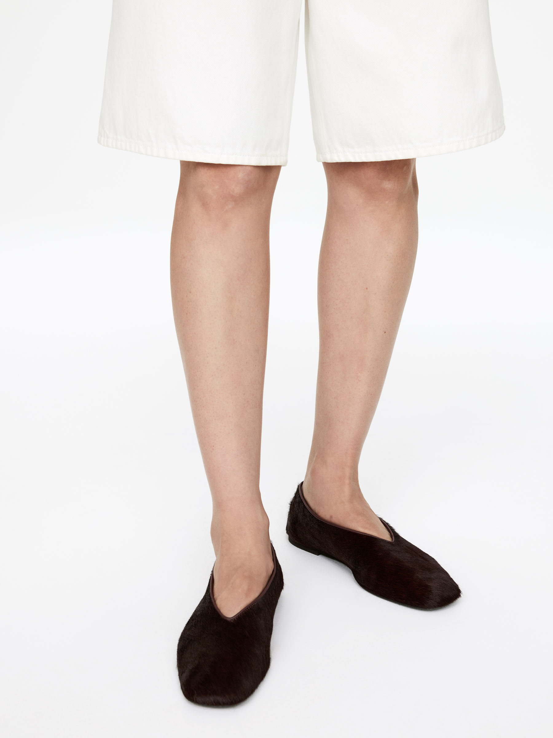 Ballerina aus Leder - Braun - Damen - StillMedia/Lookbook - 7