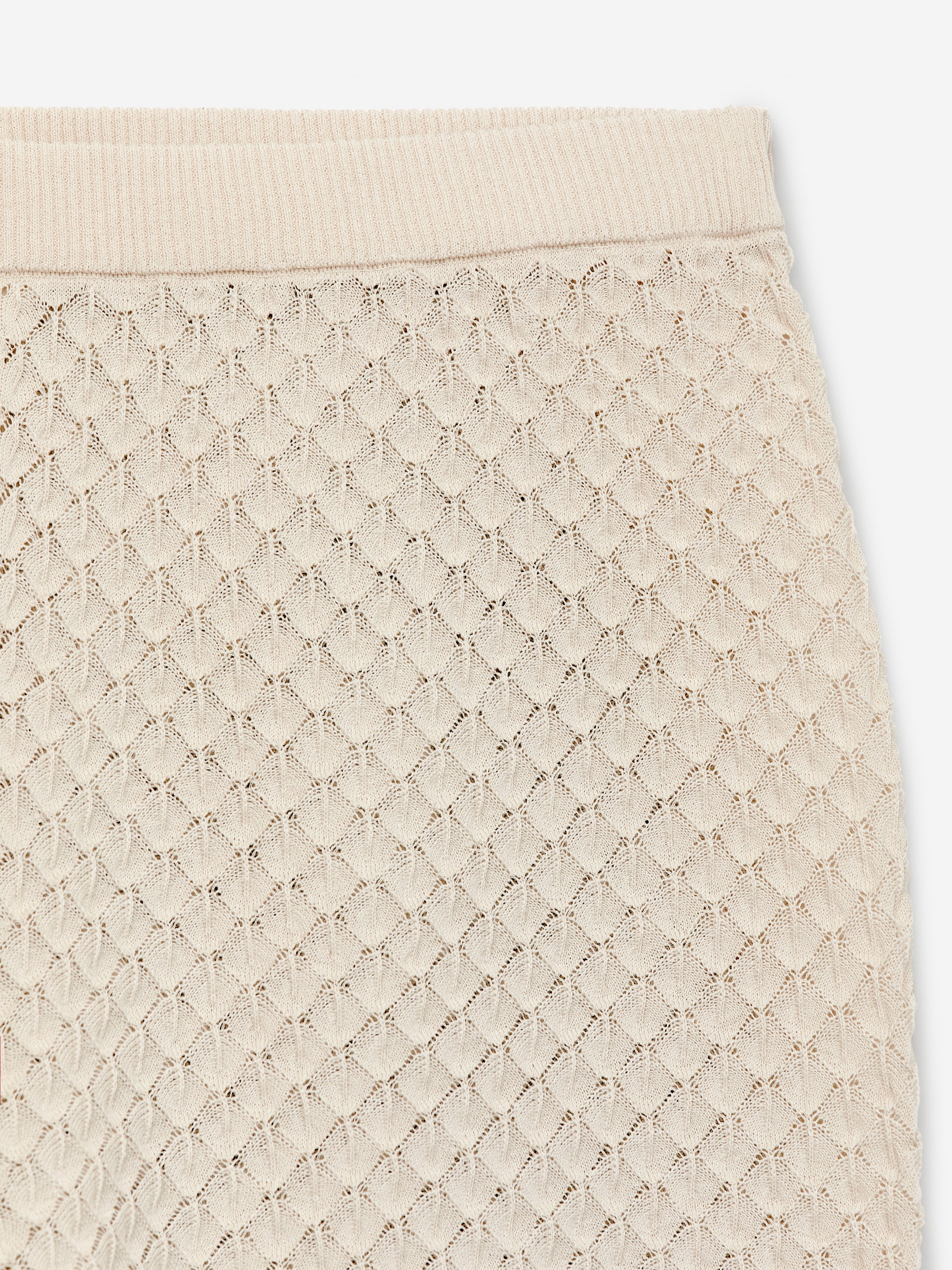 Scallop Edge Shorts - Light Beige - Regular fit - Women - StillMedia/DescriptiveDetail - 2
