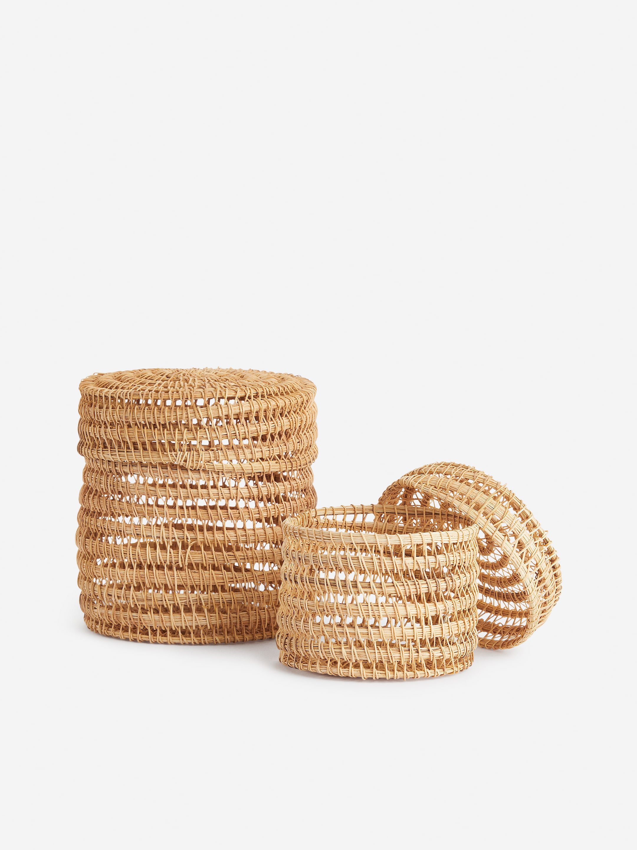 Förvaringslåda av palmblad 10 cm - Beige - Homeware - StillMedia/DescriptiveStillLife - 2