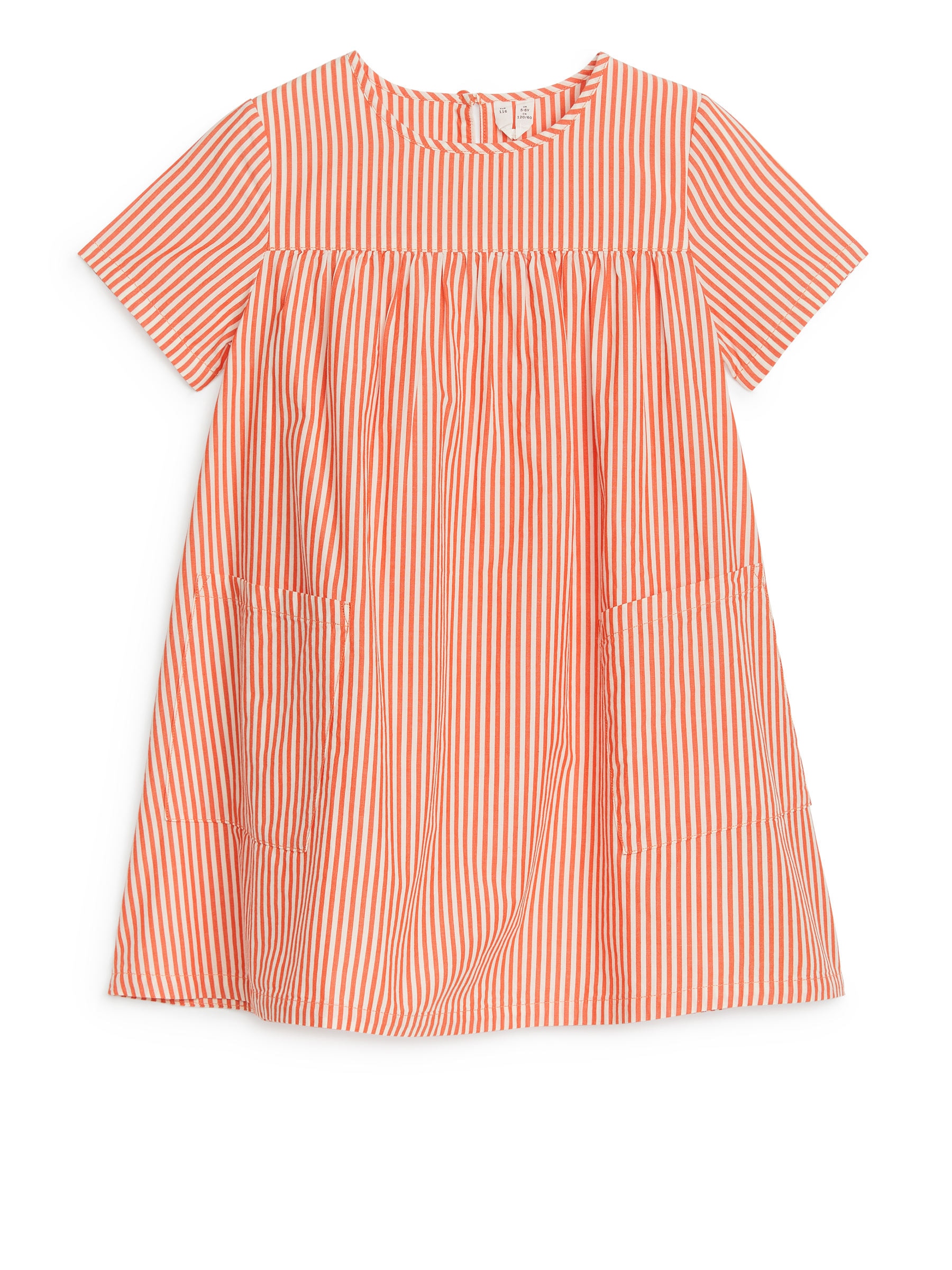 Baumwollkleid - Weiß/Rot - Regular Fit - Kinder - StillMedia/DescriptiveStillLife - 1