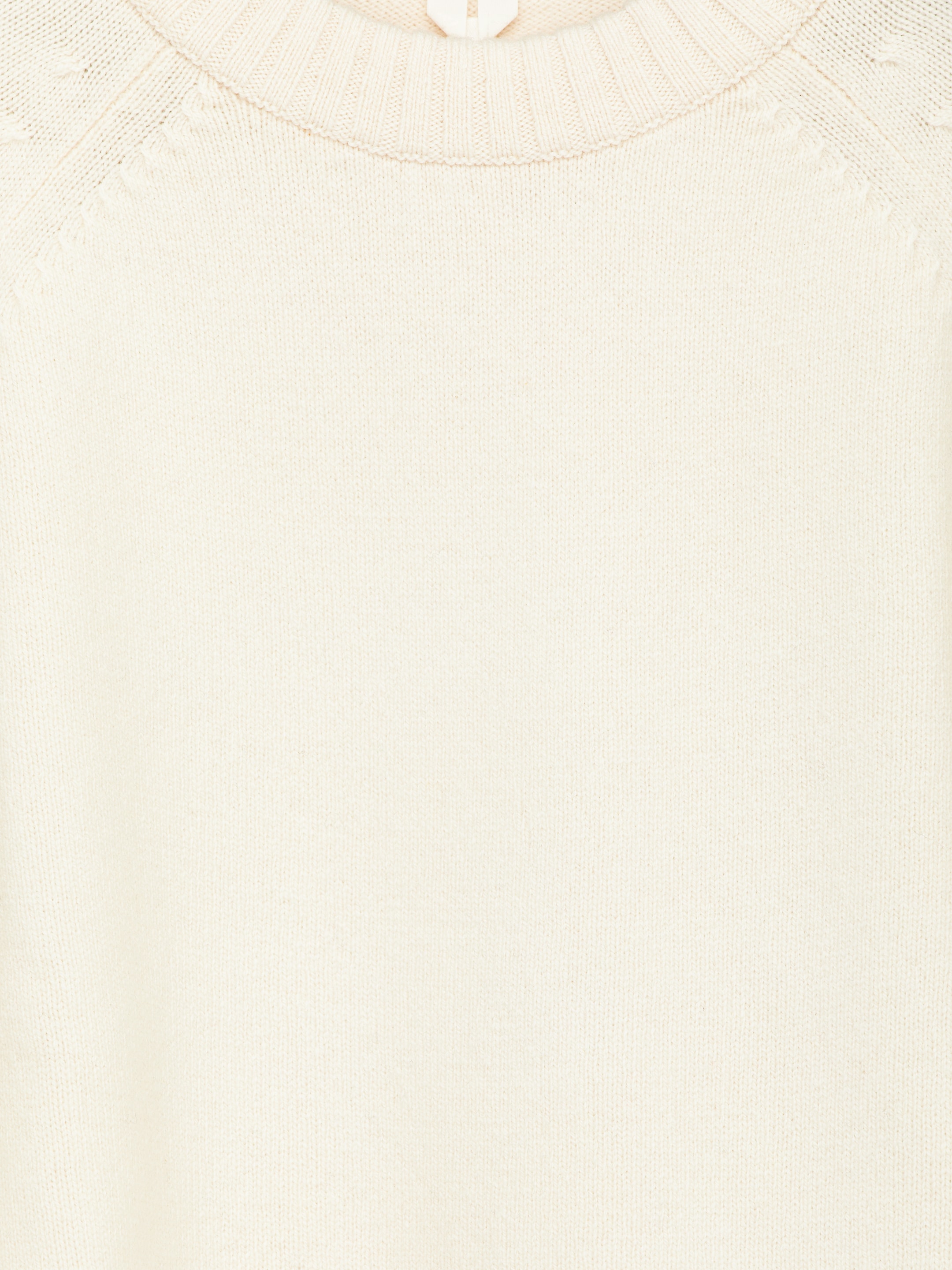 Pull en laine à poignets repliés - Blanc cassé - Regular fit - Femme - StillMedia/DescriptiveDetail - 1