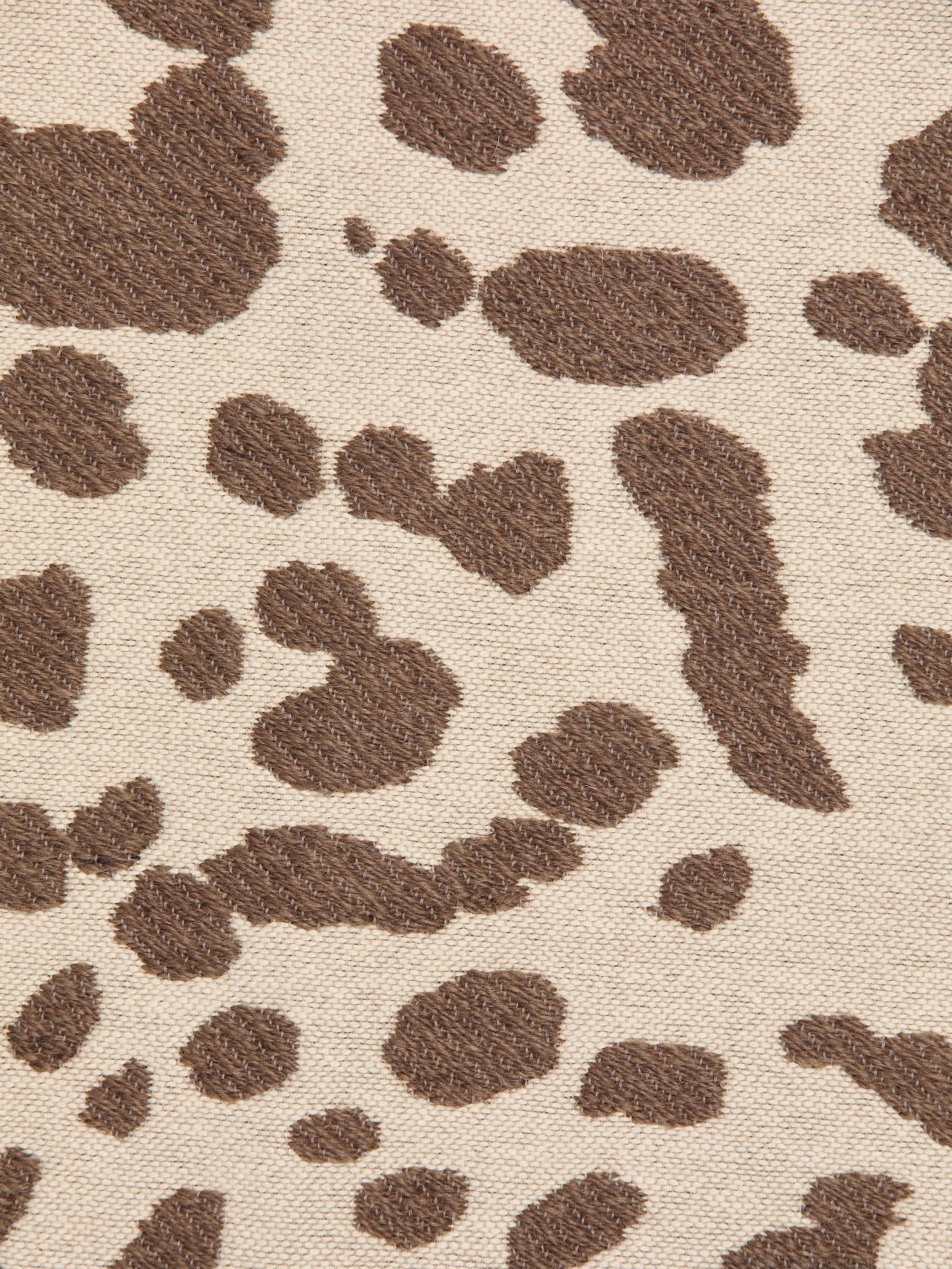 Cushion Cover 50x50 cm - Off White/Brown - homeware - StillMedia/DescriptiveDetail - 1