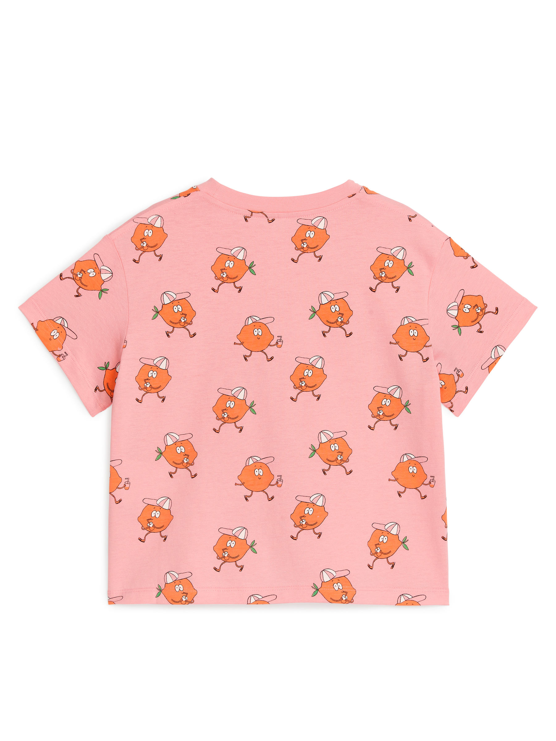 Weit geschnittenes T-Shirt - Rosa/Orange - Oversize - Kinder - StillMedia/DescriptiveStillLife - 3