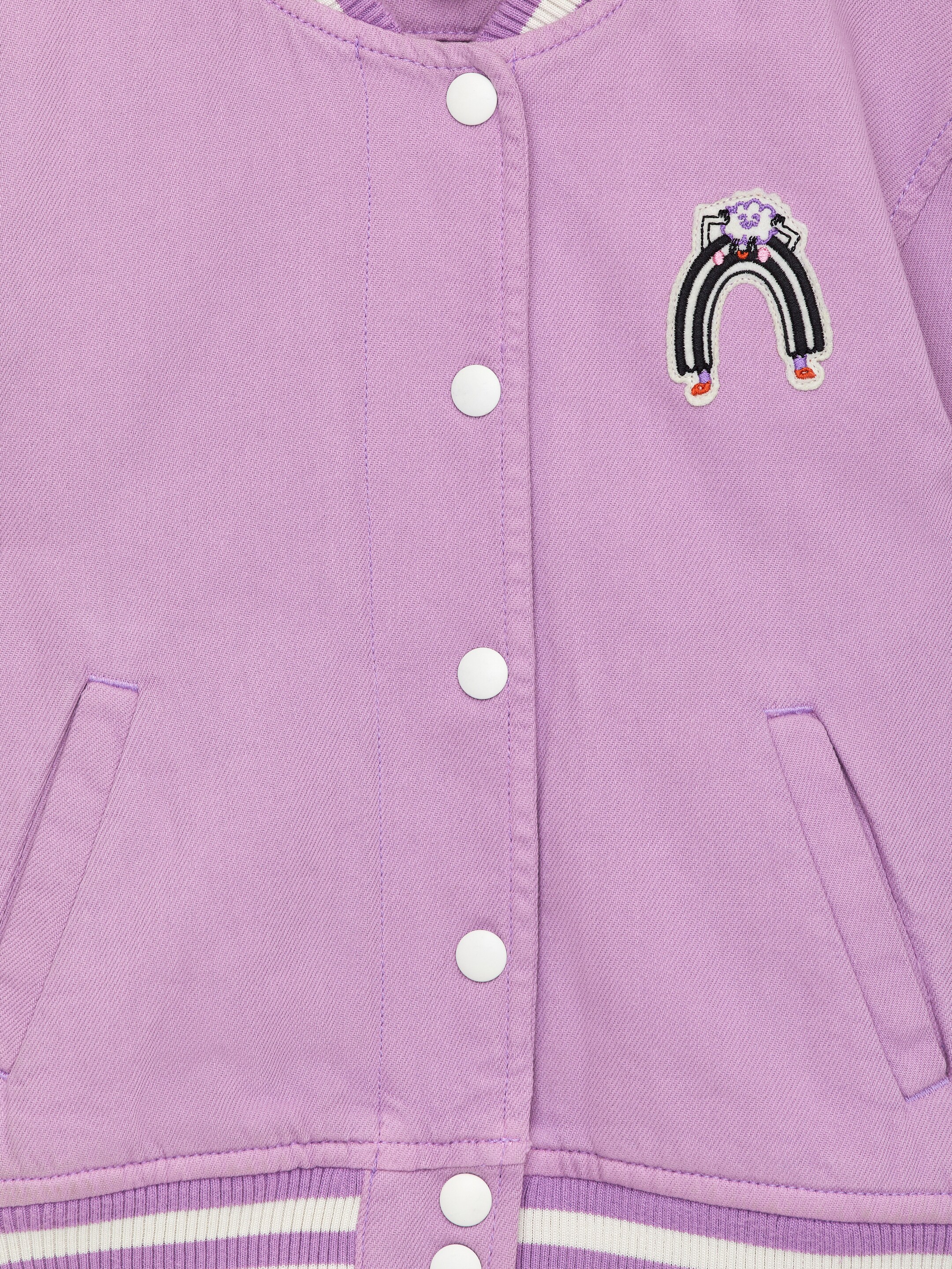 Collegejacka - Lila - Regular fit - Children - StillMedia/DescriptiveDetail - 2