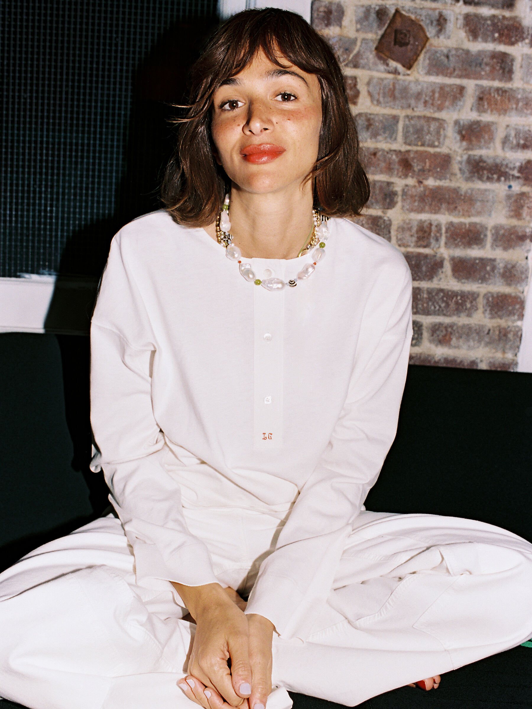 ARKET and Laila Gohar Work Trousers - Off White - Loose fit - Women - StillMedia/Environmental - 1