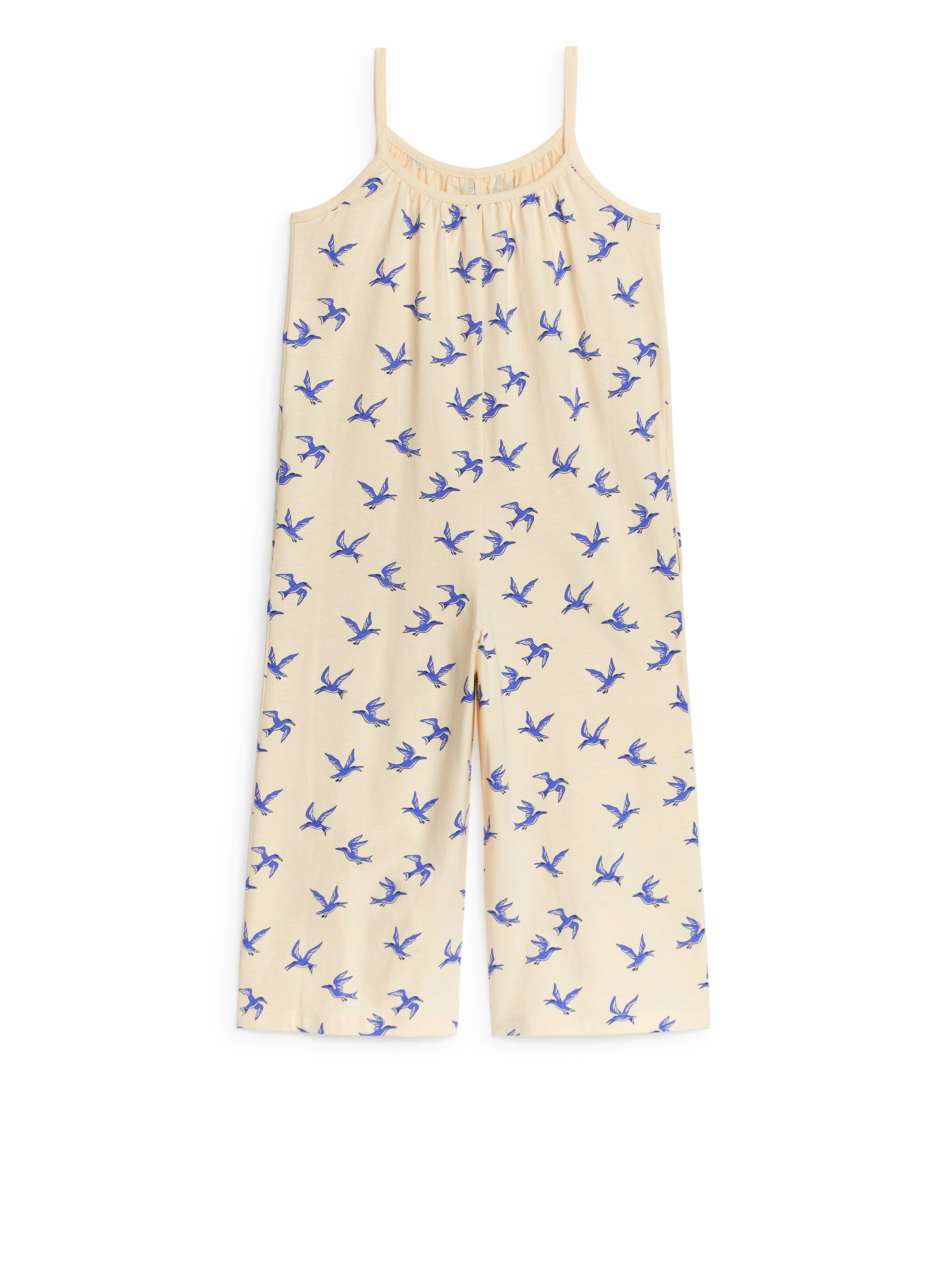 Visa större bild: Ärmlös trikåjumpsuit - Blekgul - BARN | H&M SE 2