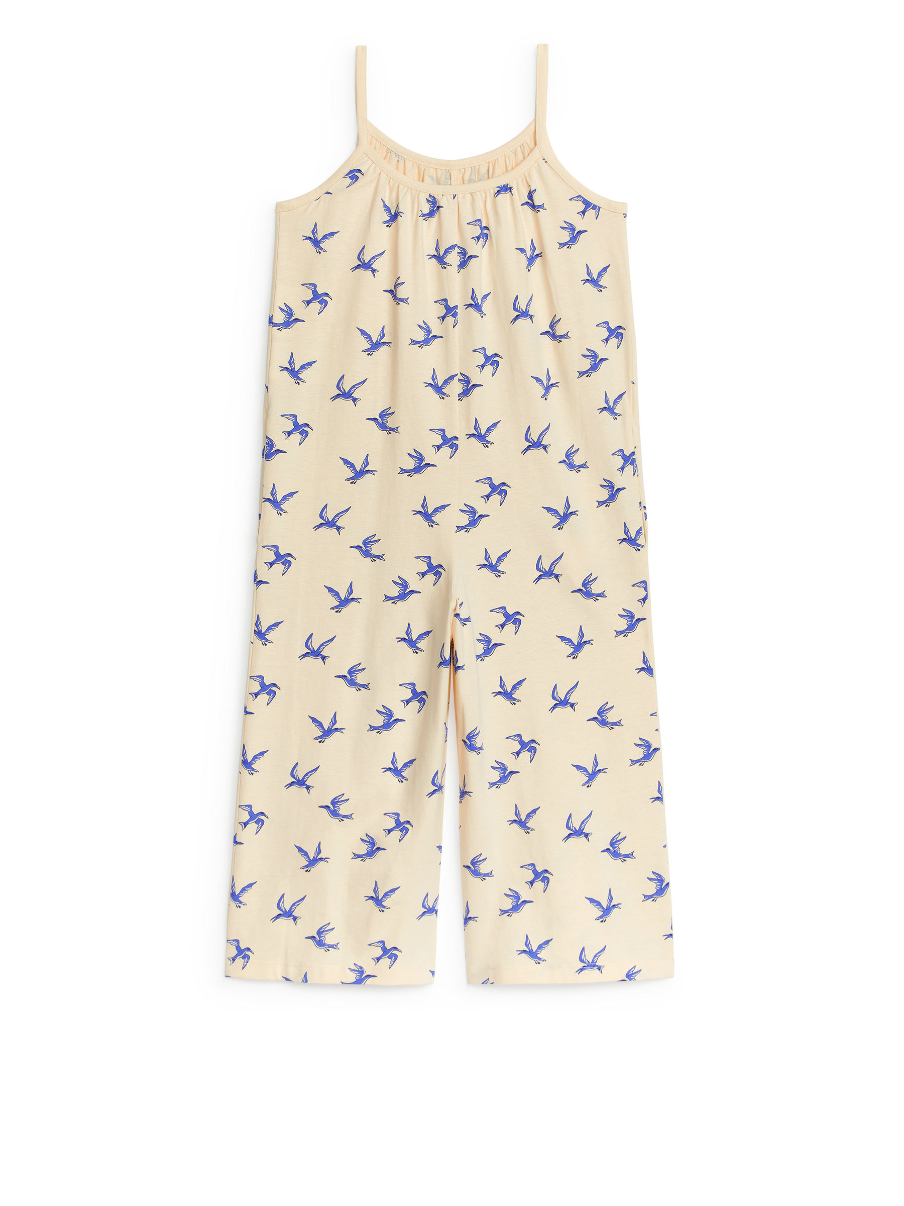 Ärmelloser Jersey-Jumpsuit - Blassgelb - Relaxed Fit - Kinder - StillMedia/DescriptiveStillLife - 2