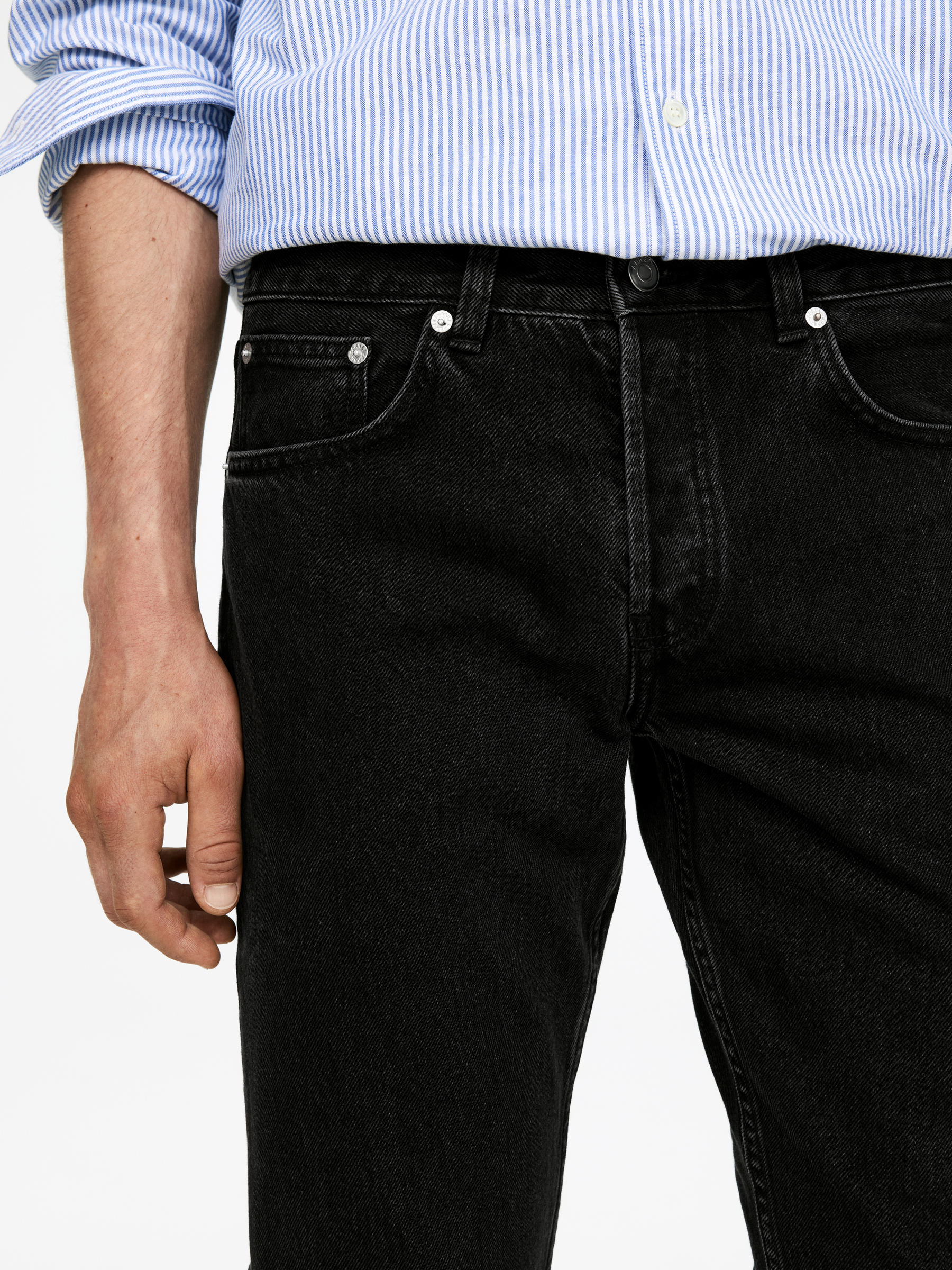 PARK raka jeans - Svart - Regular fit - Men - StillMedia/Lookbook - 4