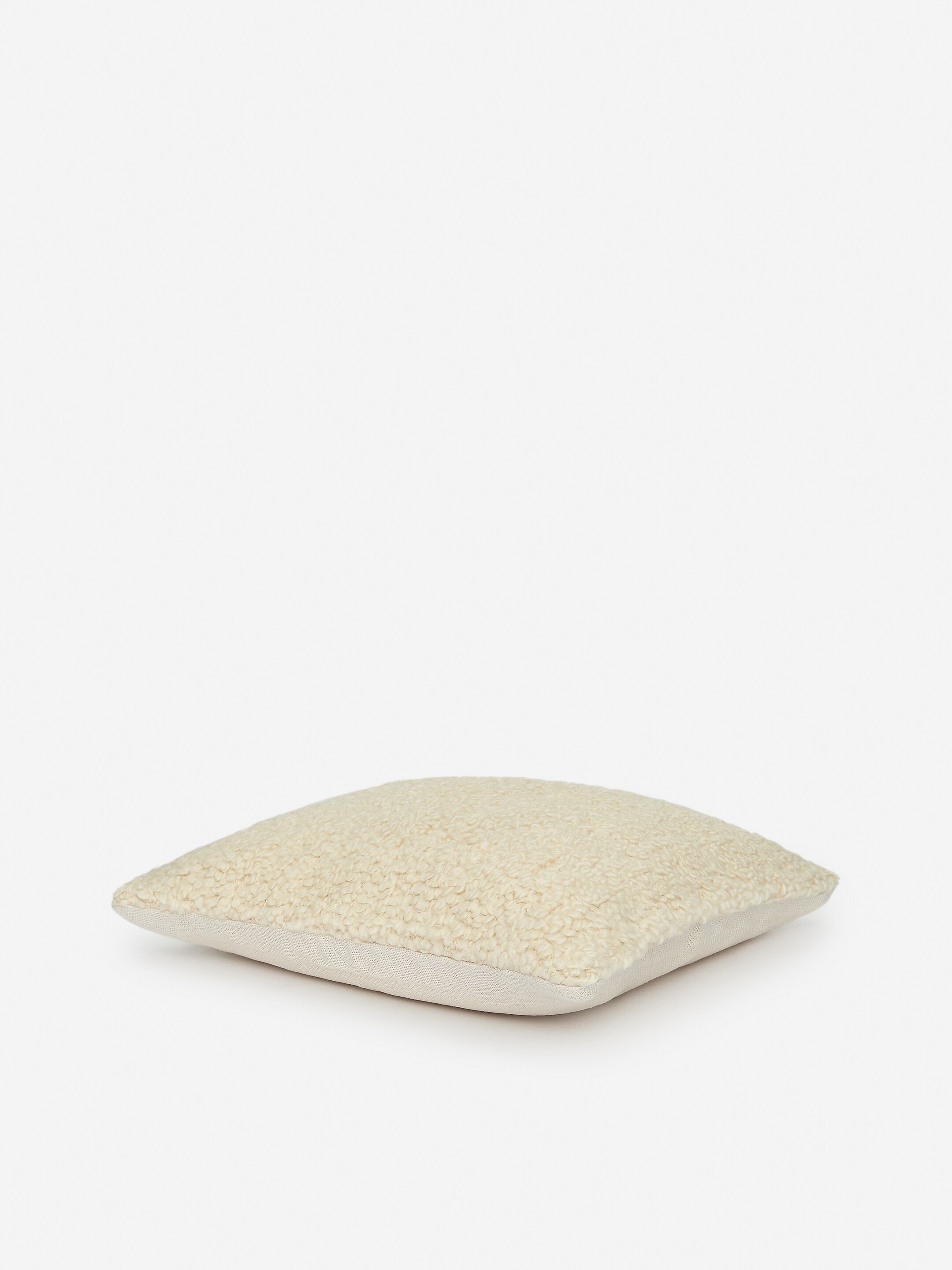 Grösseres Bild ansehen: Kissenbezug aus Wolle und Baumwolle - Hellbeige - HOME | H&M CH 1