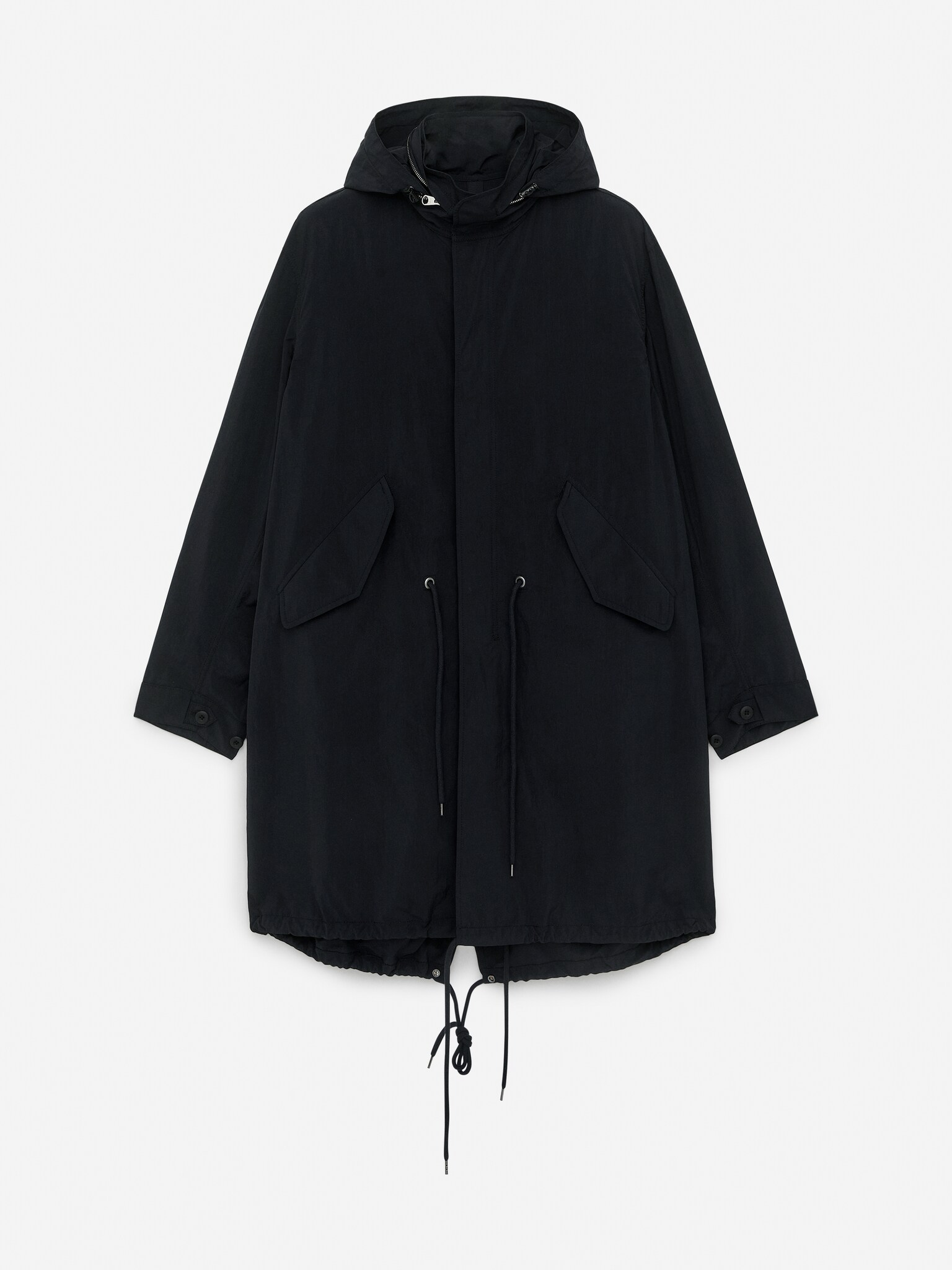 Parka 2-en-1 coupe queue de poisson - Bleu foncé
