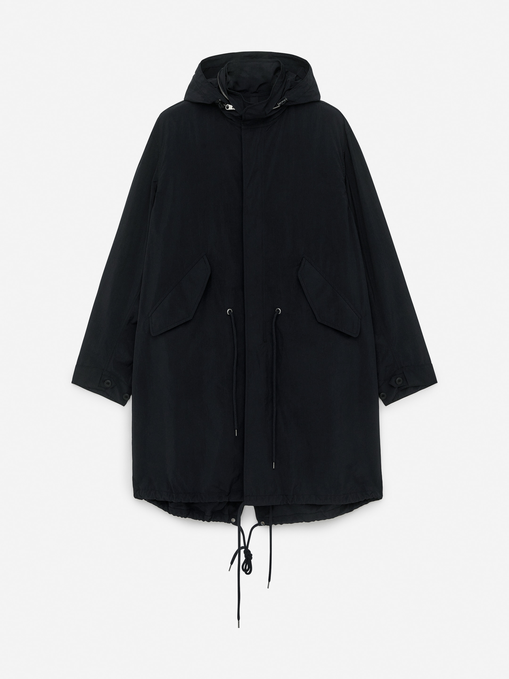 2-in-1 Fishtail Parka-#363A43-14186