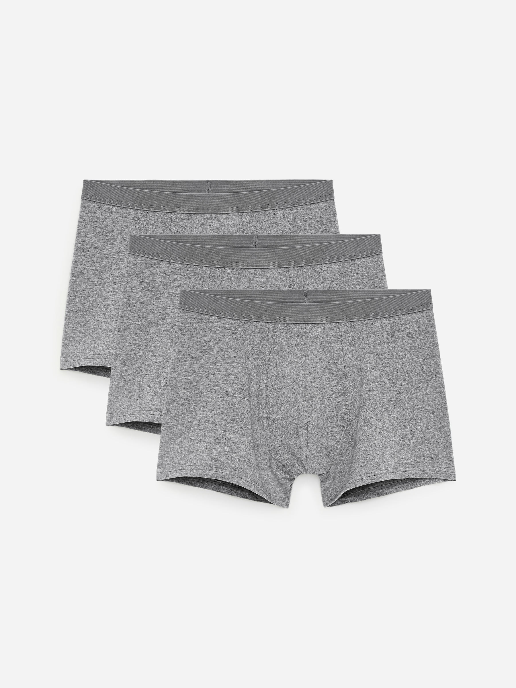 Long Jersey Trunks Set of 3-#A5A5A5-17887