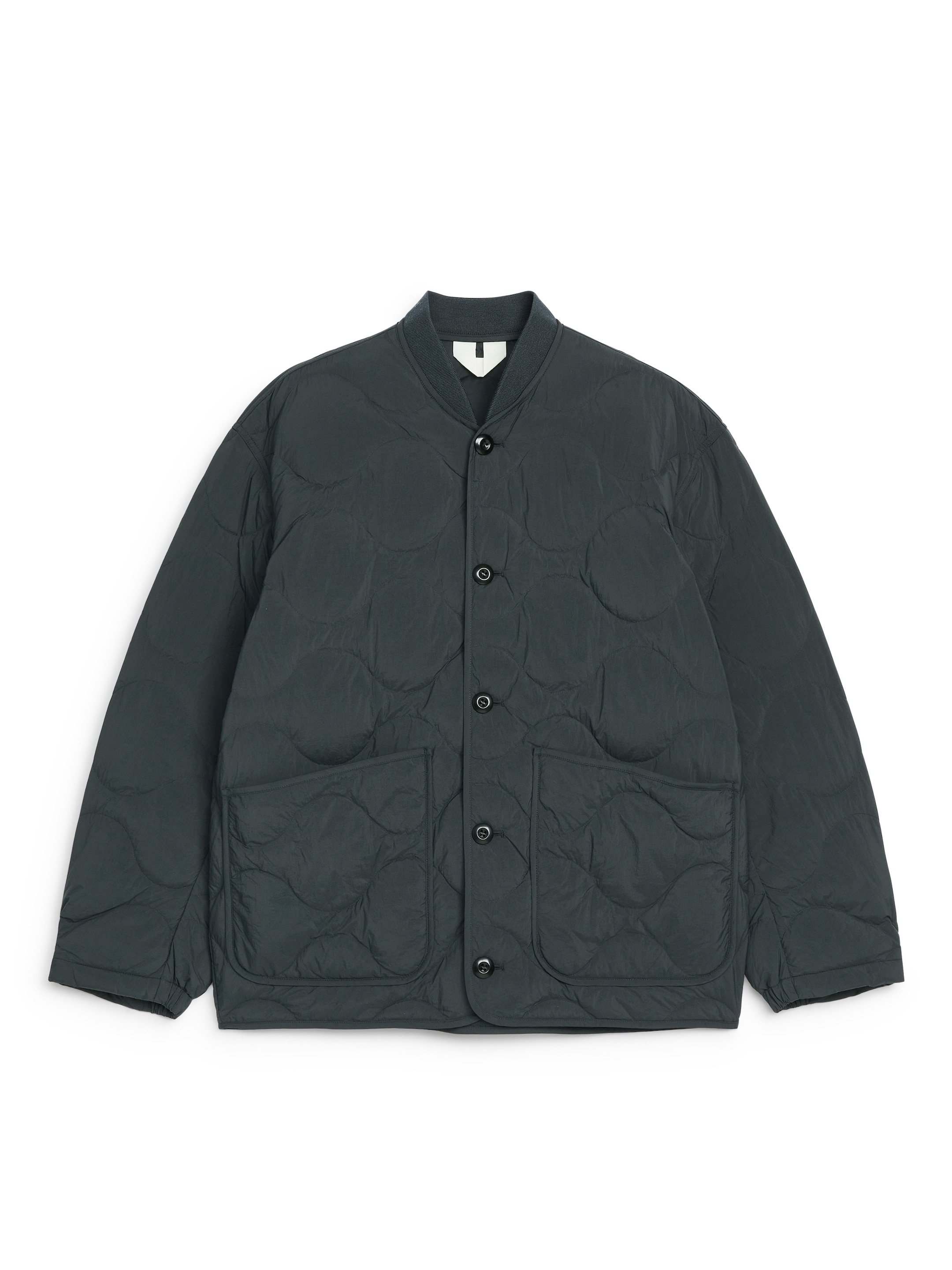 Visa större bild: Linerjacka, Upcycled Down - Mörkblå - HERR | H&M SE 1