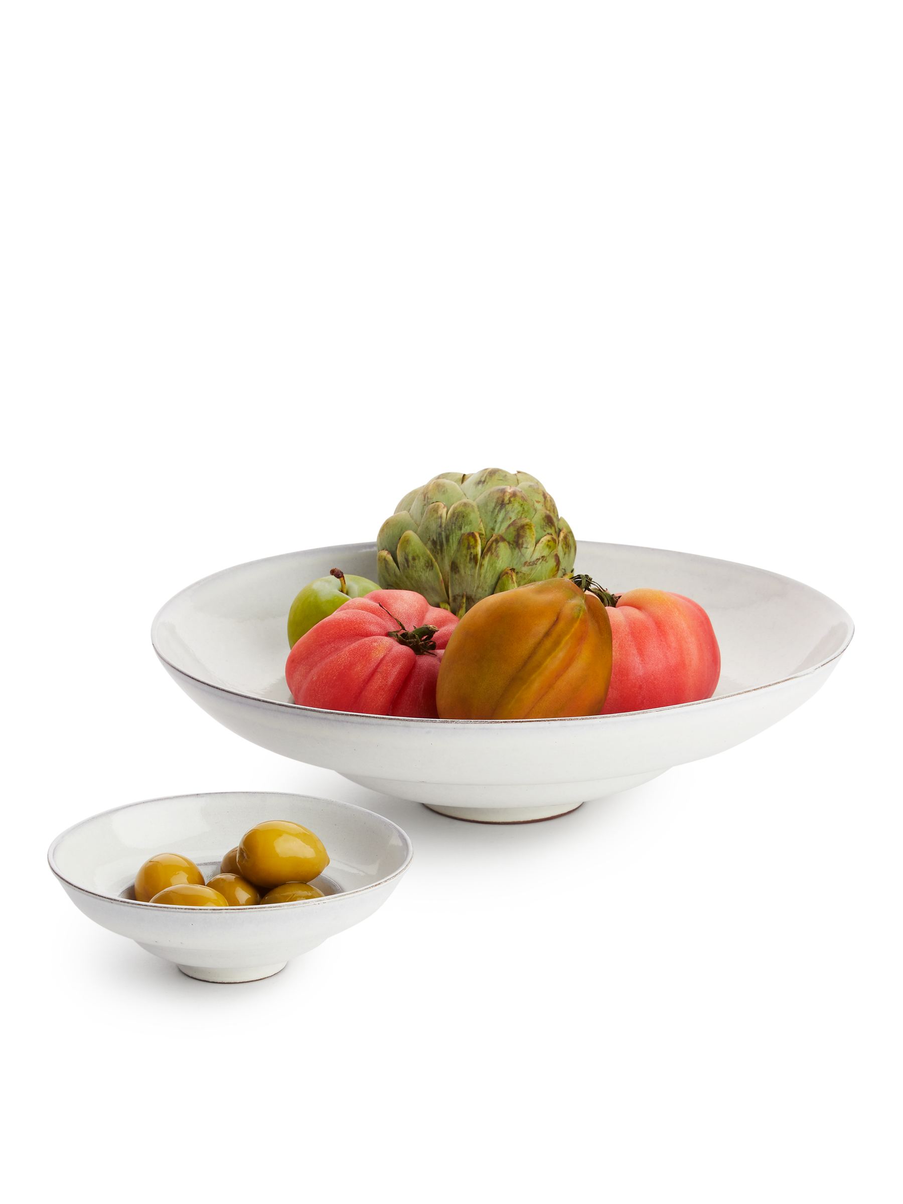 Modellierte Servierschüssel, 14  cm - Weiß - Haushaltswaren - StillMedia/DescriptiveDetail - 1