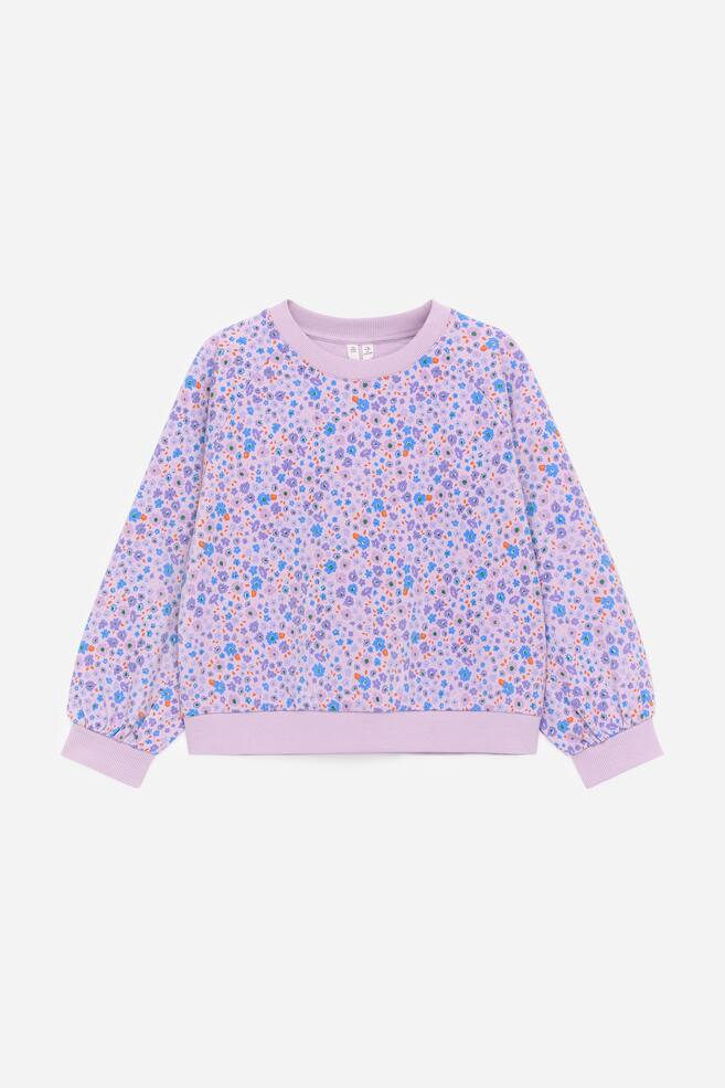 Felpa dalla vestibilità rilassata - Lilla/Rosa/Rosso/Blu/Rosa - 1