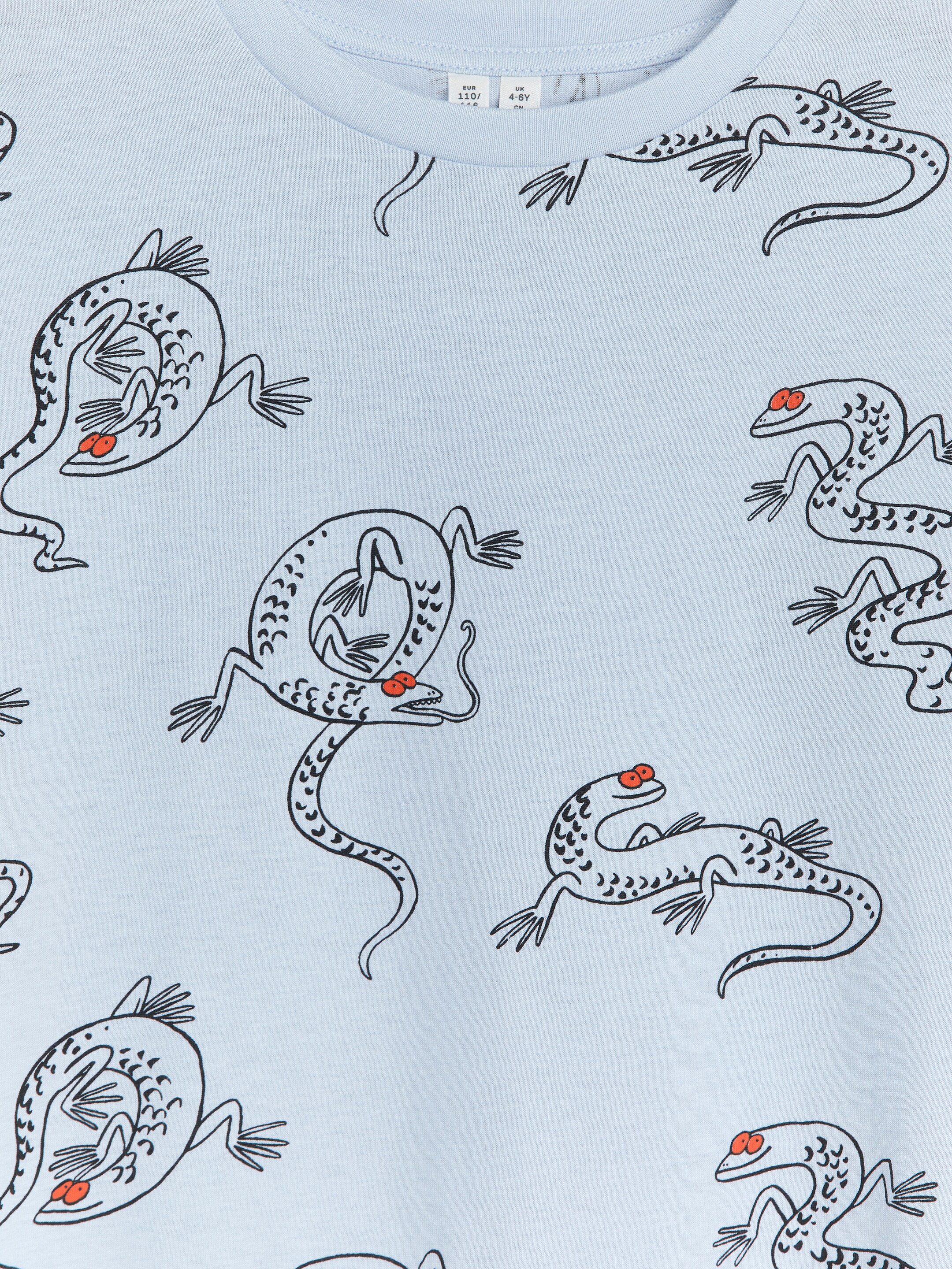 Vis større bilde: Ekstra stor t-skjorte - Lyseblå - BARN | H&M NO 3