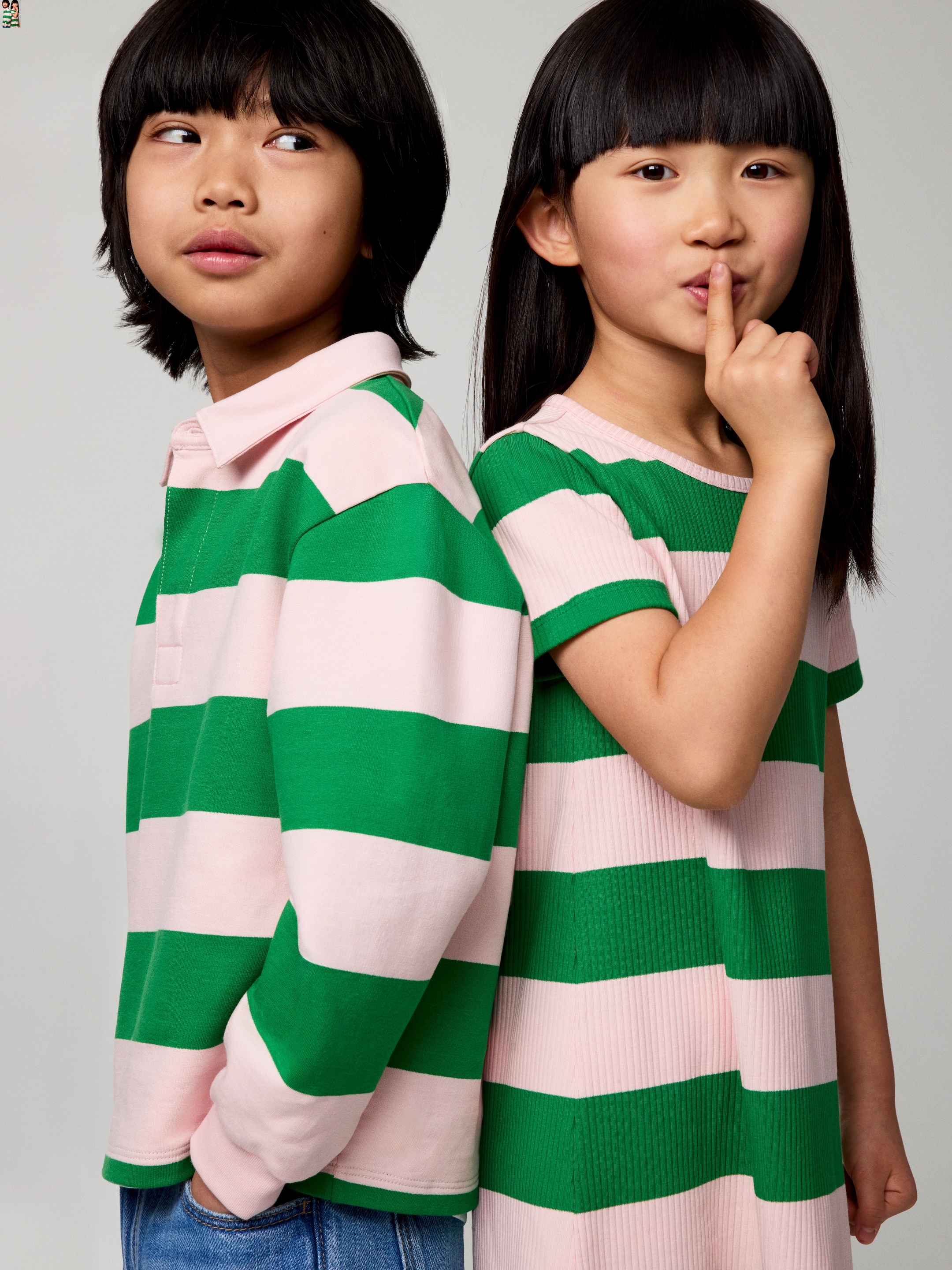 T-Shirt Dress - Pink/Green - Regular fit - Children - StillMedia/Environmental - 1