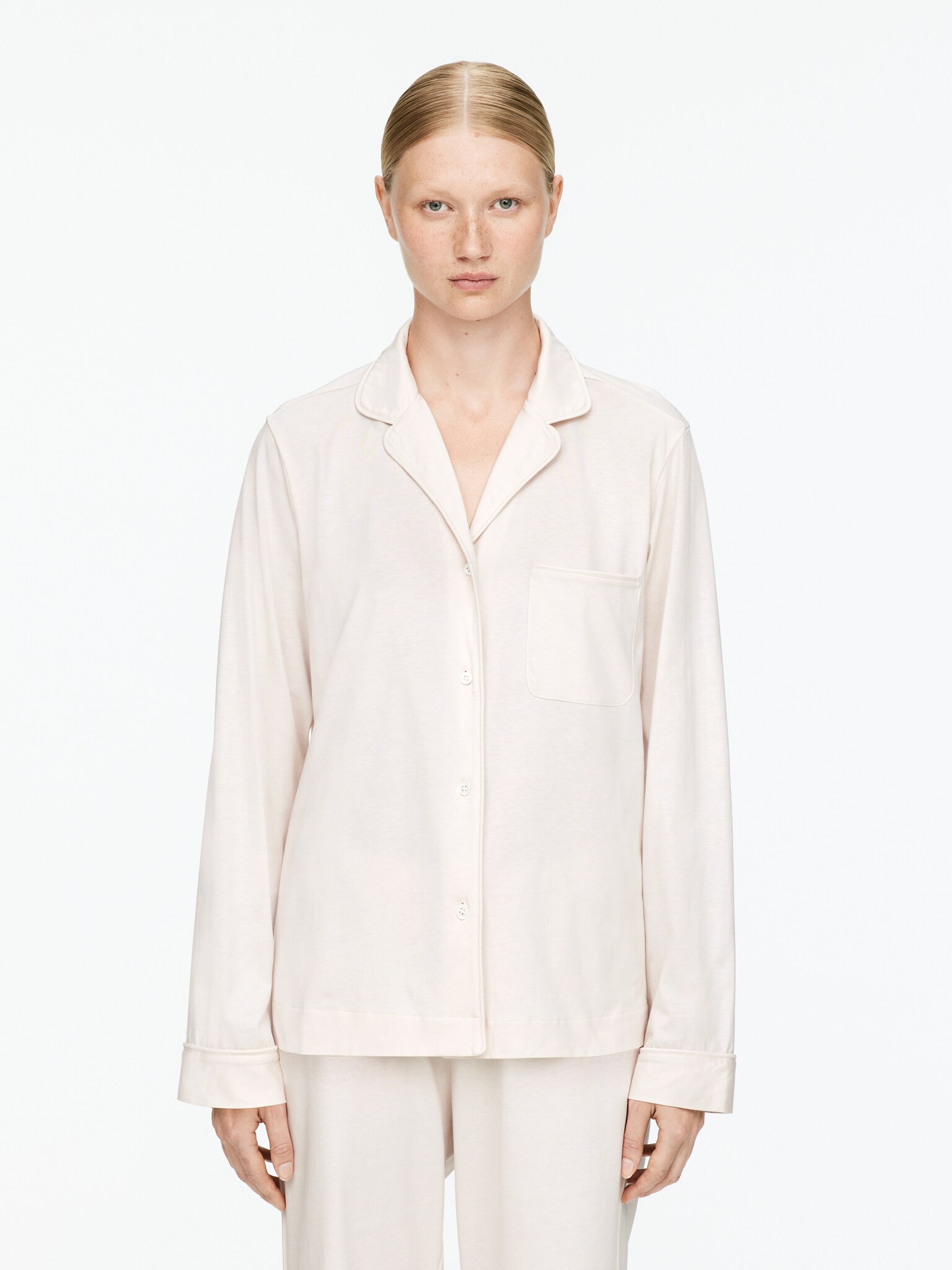 Camicia in cotone - Beige