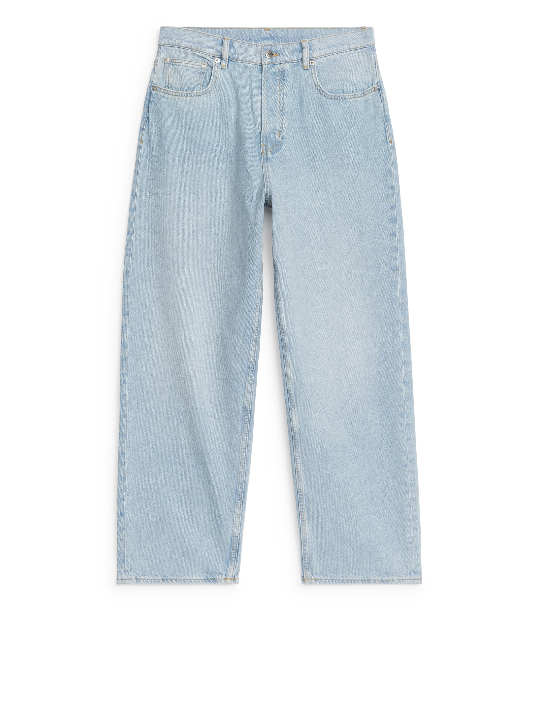 Zobrazit větší obrázek: MIST Široké Džíny - Light Blue - MUŽI | H&M CZ 1