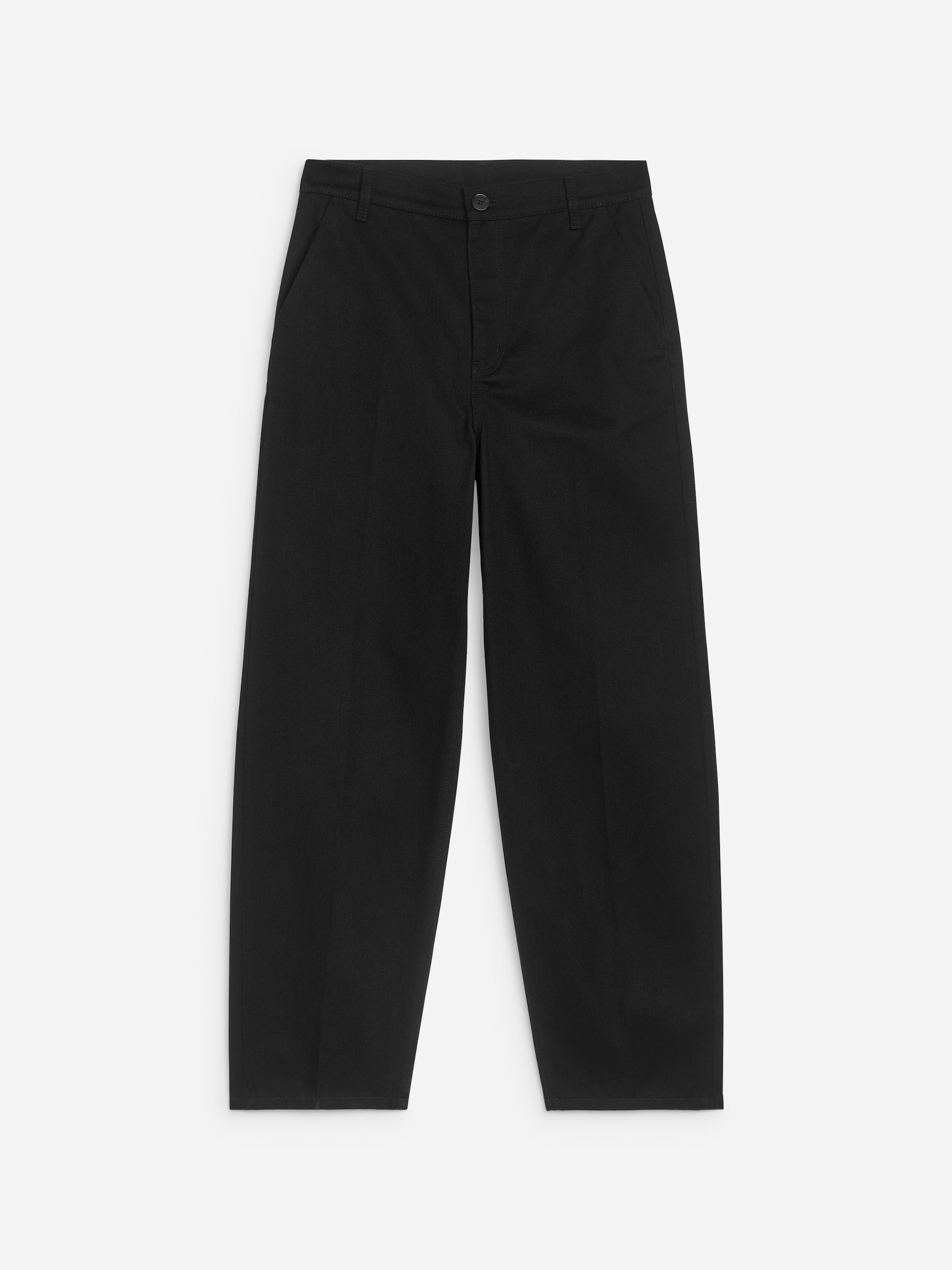 Pantalon en denim de style tailleur-#272628-12327