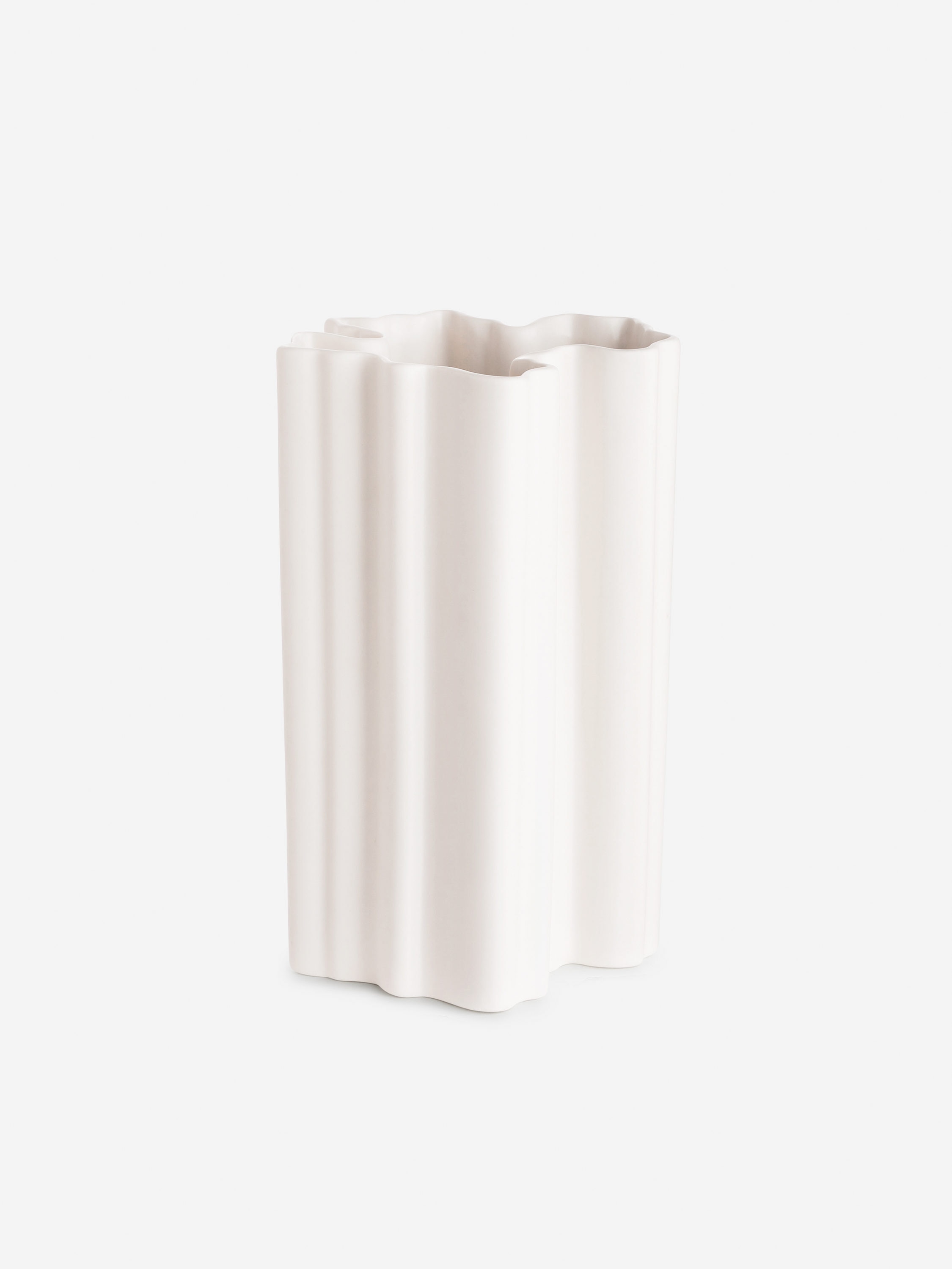Ceramic Flower Vase 21 cm - Off-White - Homeware - StillMedia/DescriptiveStillLife - 4
