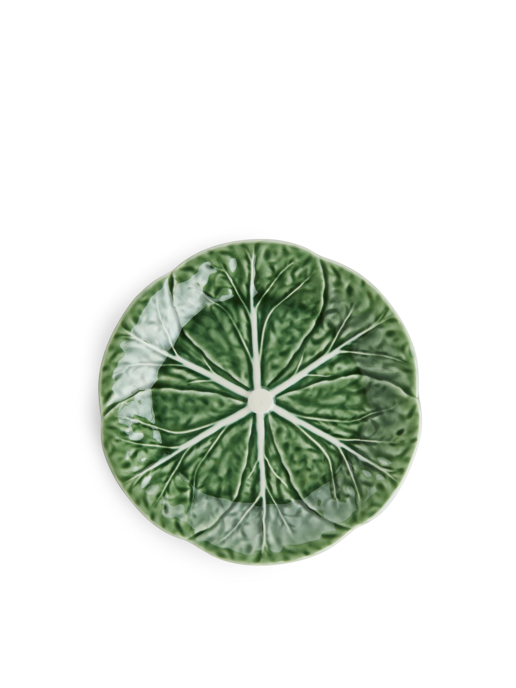 Krautblattförmiger Teller von Bordallo Pinheiro, 1 - Grün - Haushaltswaren - StillMedia/DescriptiveStillLife - 1
