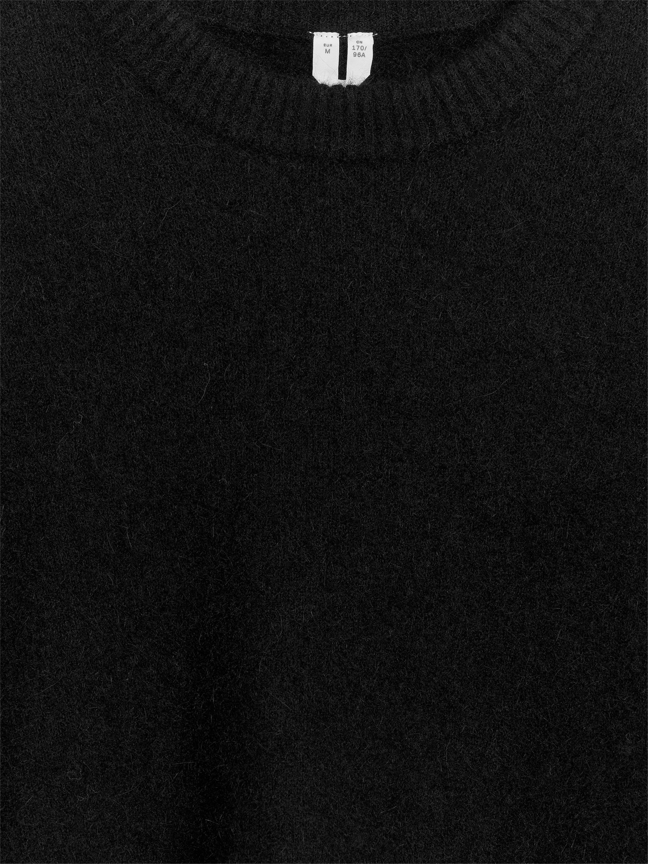 Alpaca-Wool Blend Jumper - Black - Oversized - Women - StillMedia/DescriptiveDetail - 2