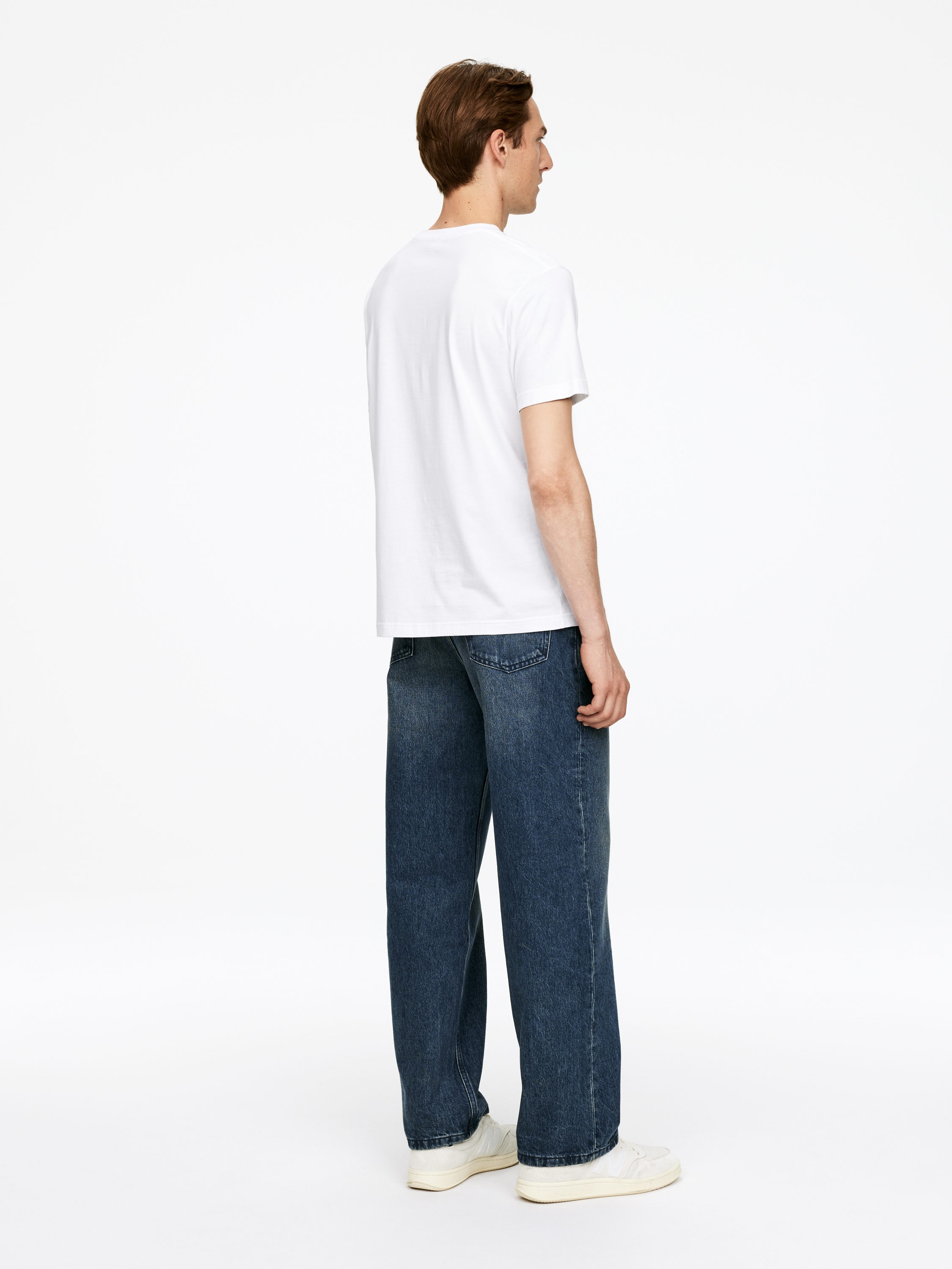 MIST Wide Jeans - Mid Blue - Loose fit - Men - StillMedia/Lookbook - 6