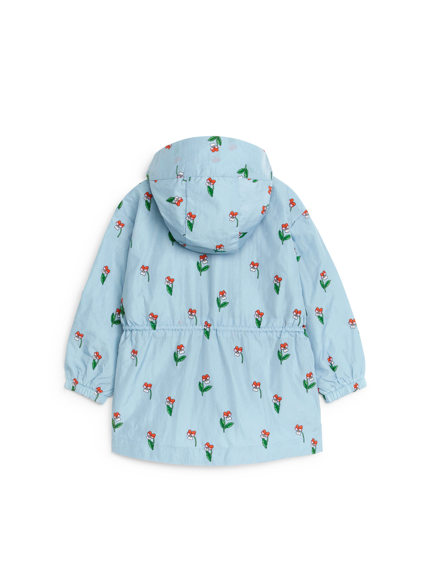 Shell-Jacke - Taubenblau/Blumenmuster - Regular Fit - Kinder - StillMedia/DescriptiveStillLife - 1