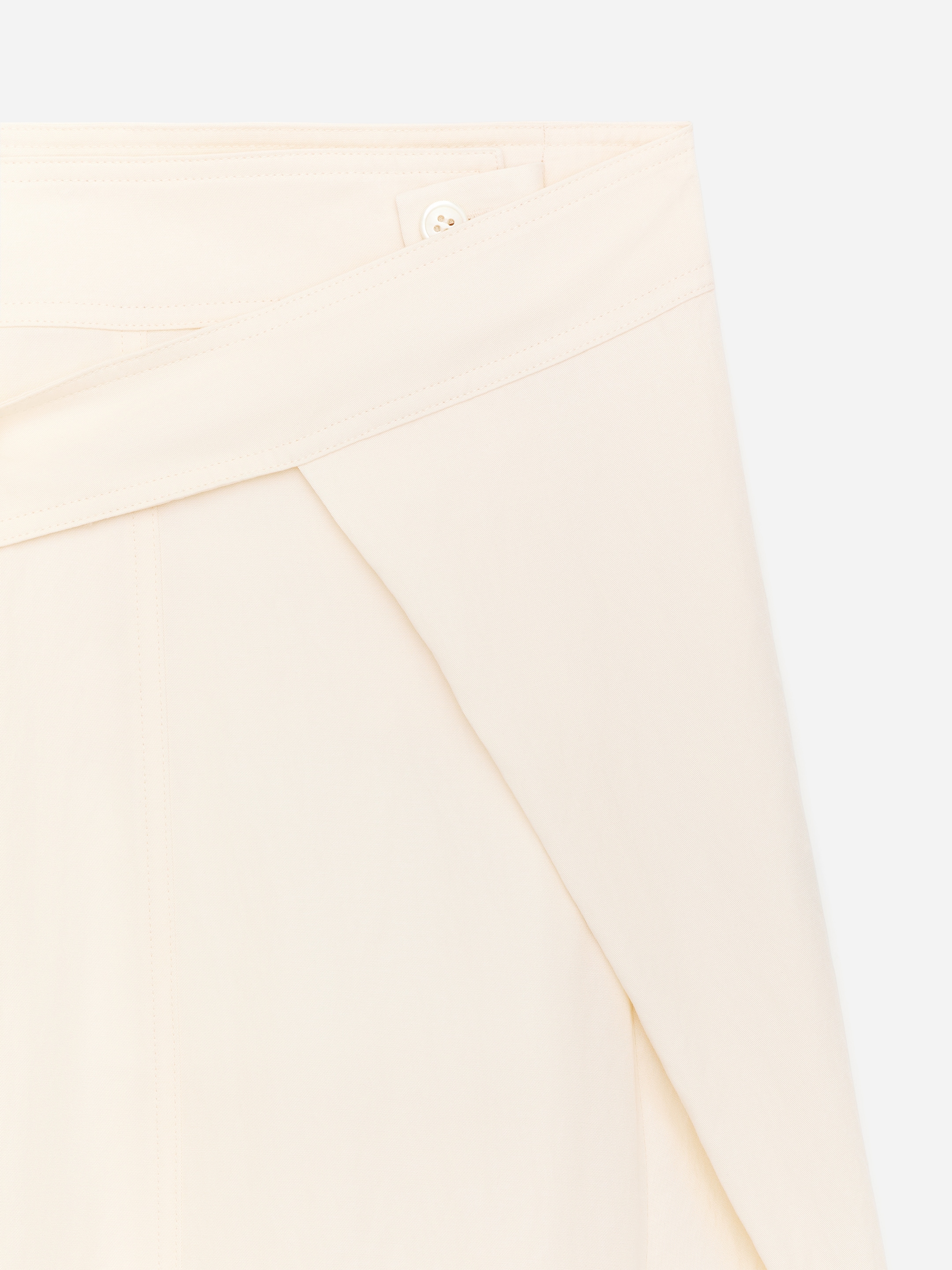 Elegante Hose im Wickeldesign - Cremeweiß - Relaxed Fit - Damen - StillMedia/DescriptiveDetail - 1