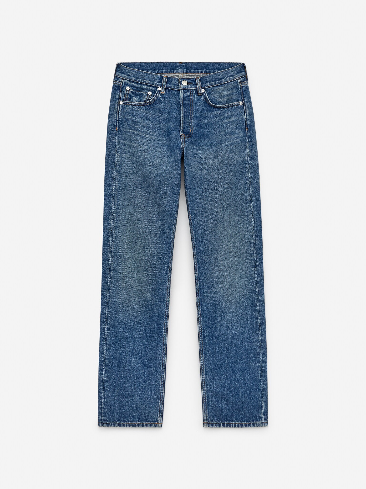 SNOW Straight Jeans - Vintage Μπλε/Λευκό/Dusty Blue