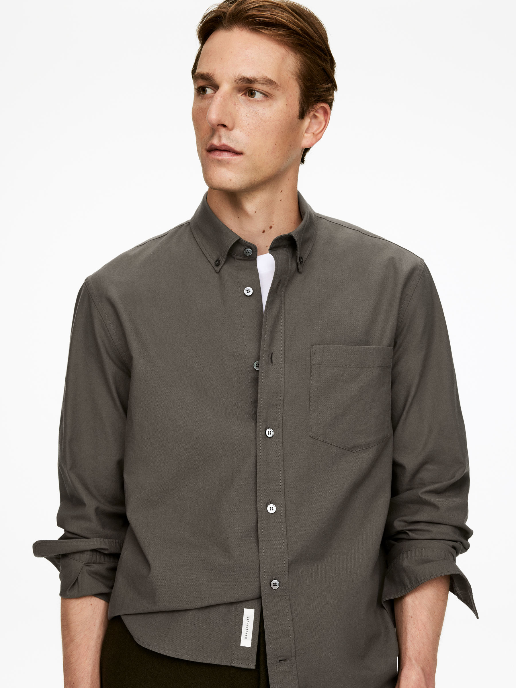Oxford Shirt - Dark Mole - Regular fit - Men - StillMedia/Lookbook - 5